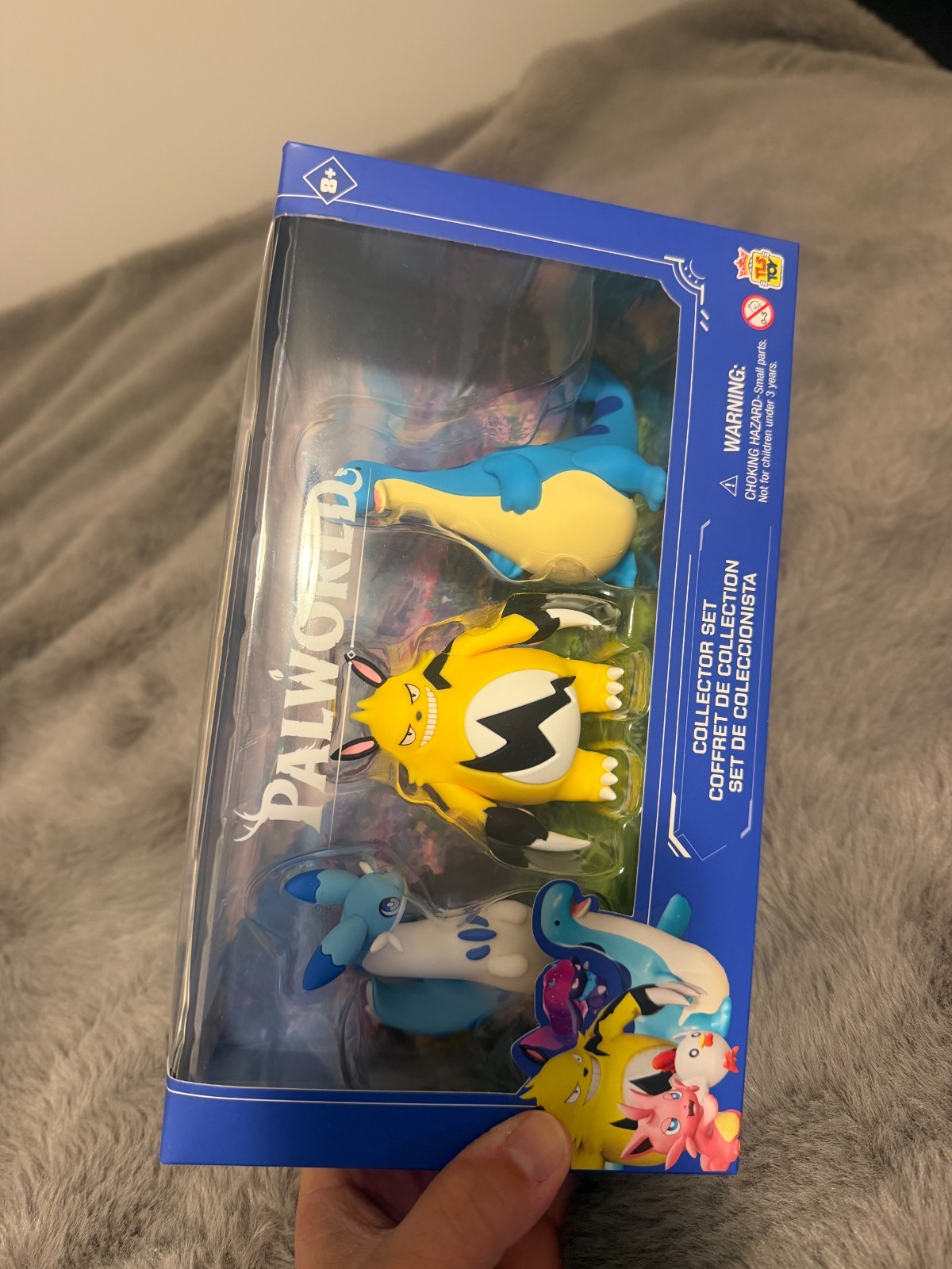 Palworld Collector Set & Series 1 Lifmunk , Foxparks, Grizzbolt Figures in box