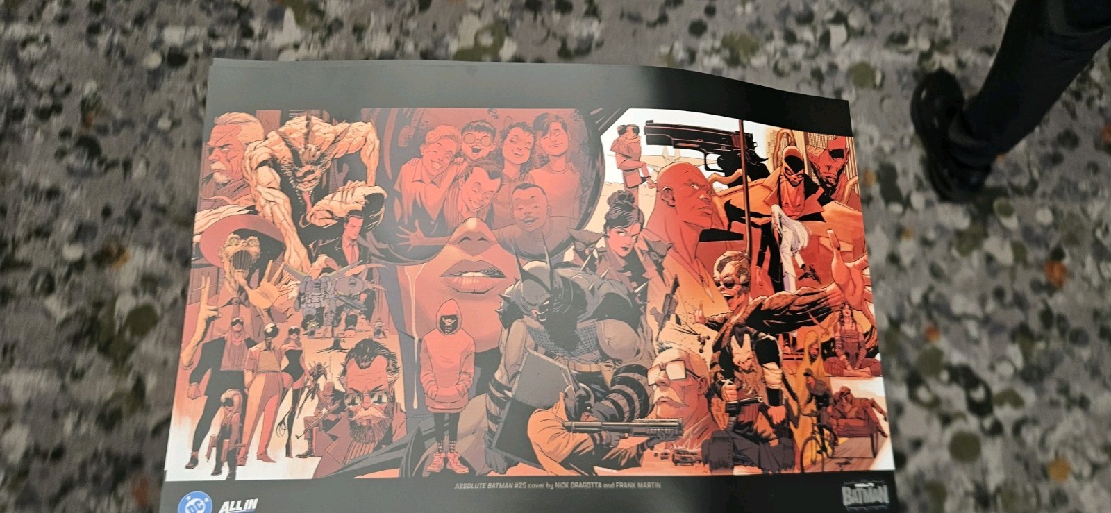 8.5 x 17 NYCC 2026 exclusive Absolute Batman #25 Poster