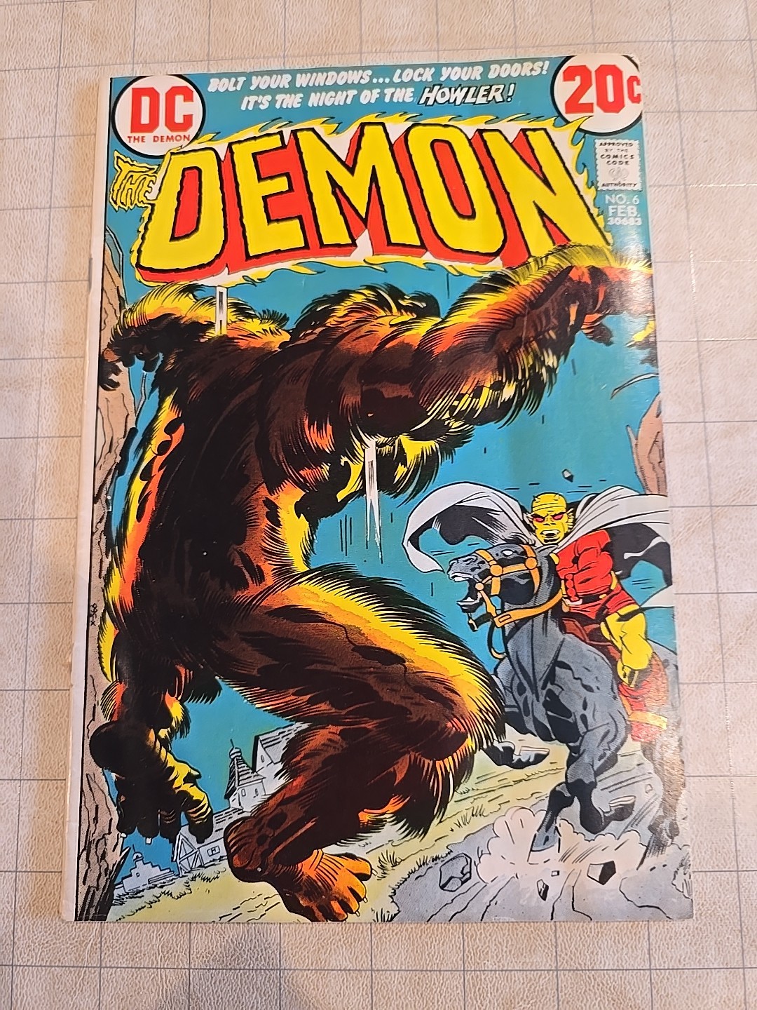 💥THE DEMON #6 - Night of the Howler 1973 