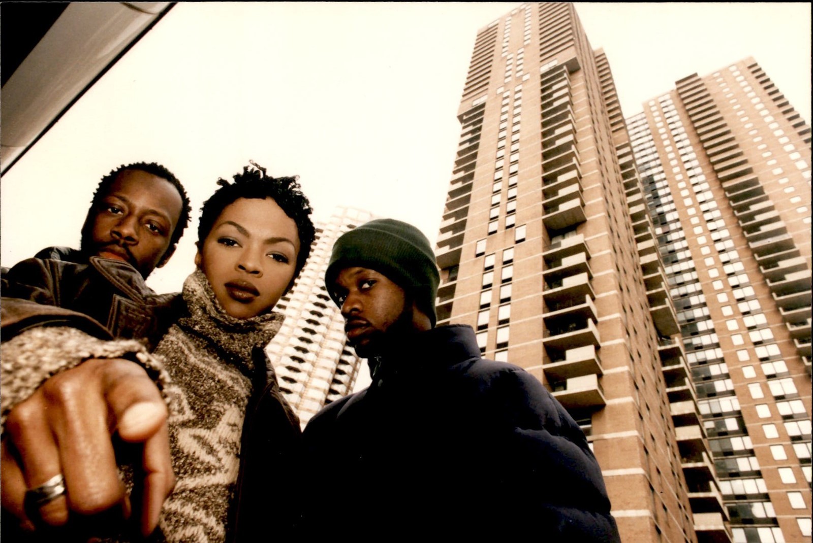 CGE74 Original Susan Stava Color Photo LAURYN HILL & THE FUGEES IN MANHATTAN NY
