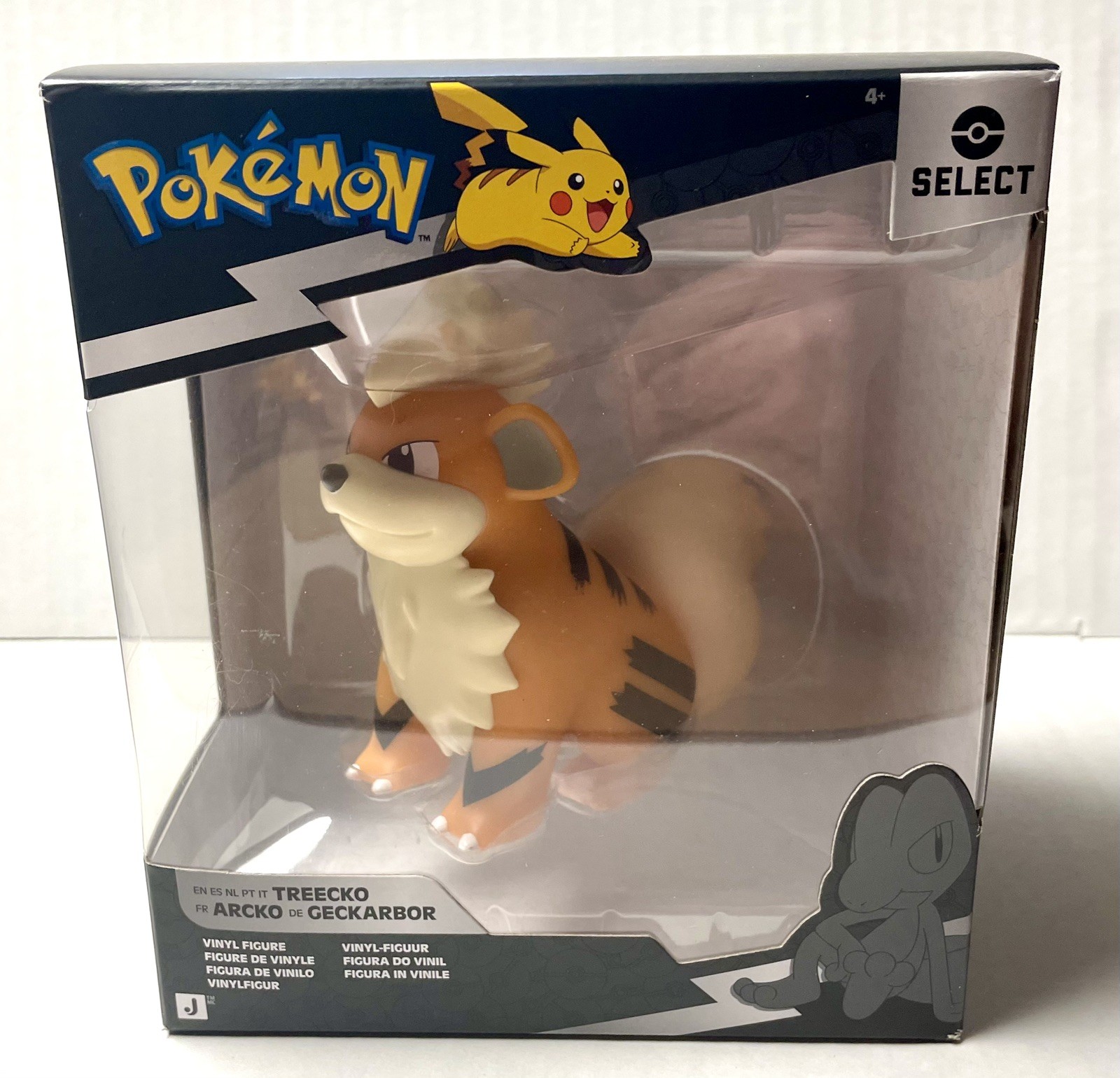 Pokémon Select ERROR Growlithe/Treecko Jazwares Vinyl Figure Box Sealed