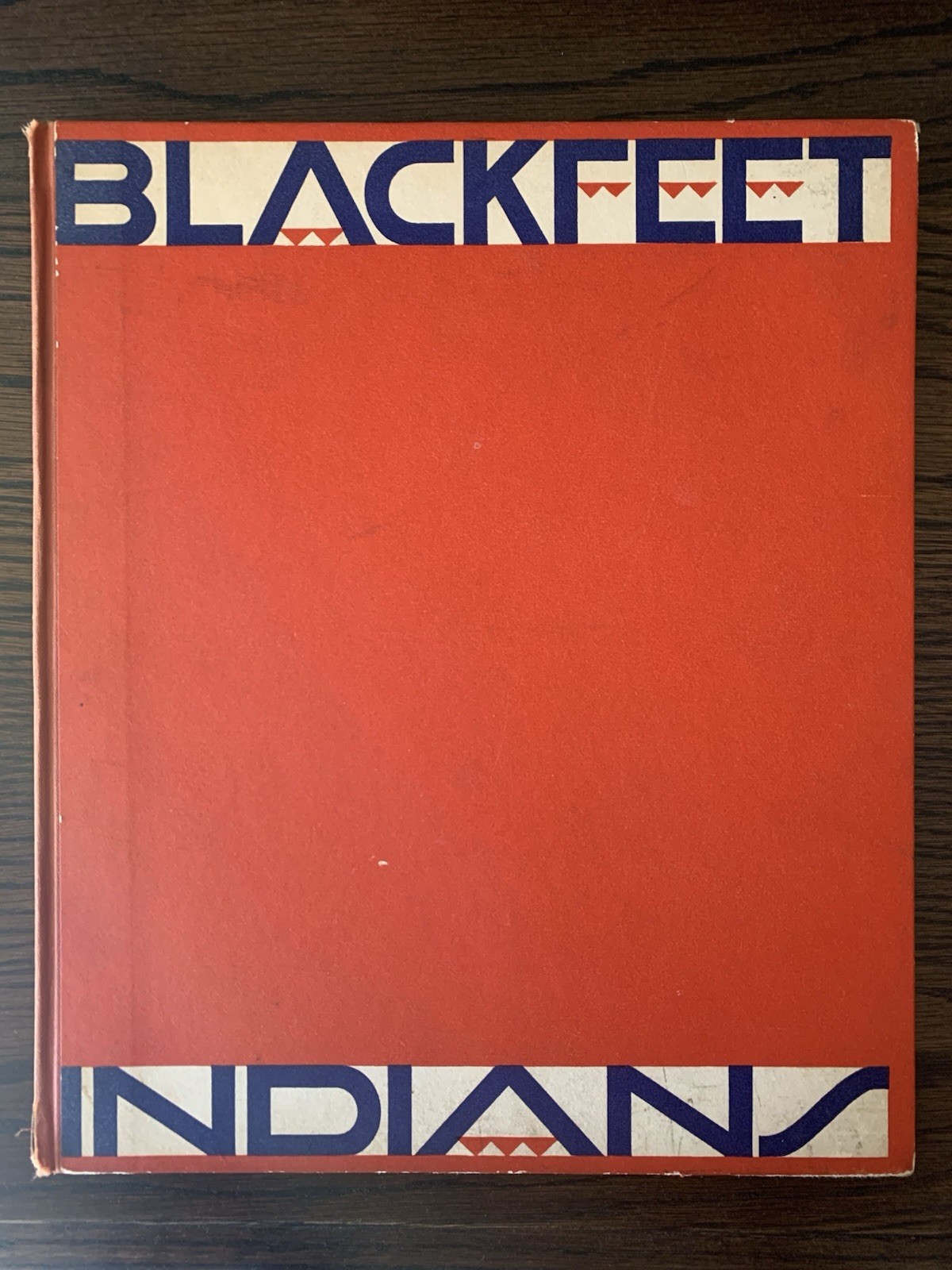 1935 Vintage Native American Book, “Blackfeet Indians” By Frank B. Linderman 