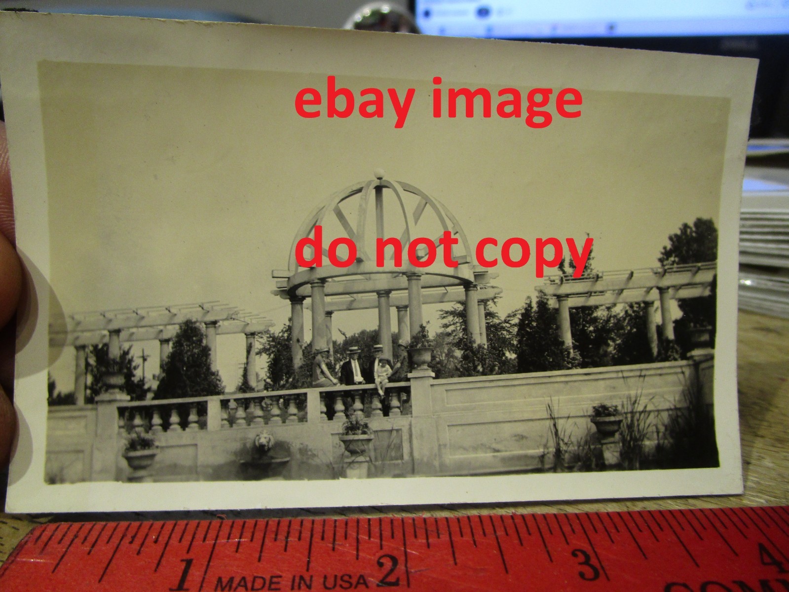 RARE OLD Pictures Photos Fort Ft Wayne Indiana Sunken Gardens Lakeside Park trel