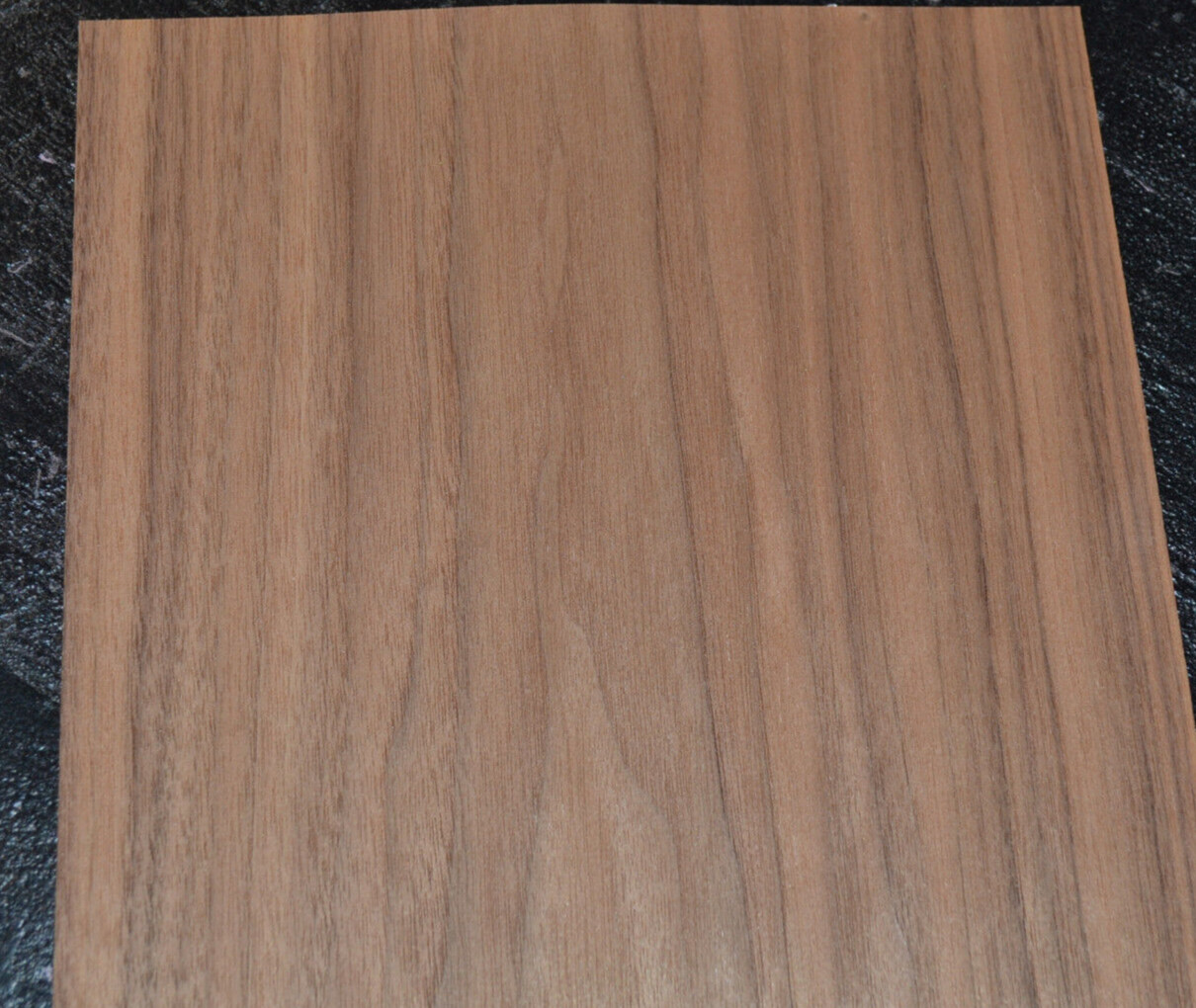 Walnut Raw Wood Veneer Sheet 9.5 x 24 inches 1/42nd thick  BLEMISHED      4712-8