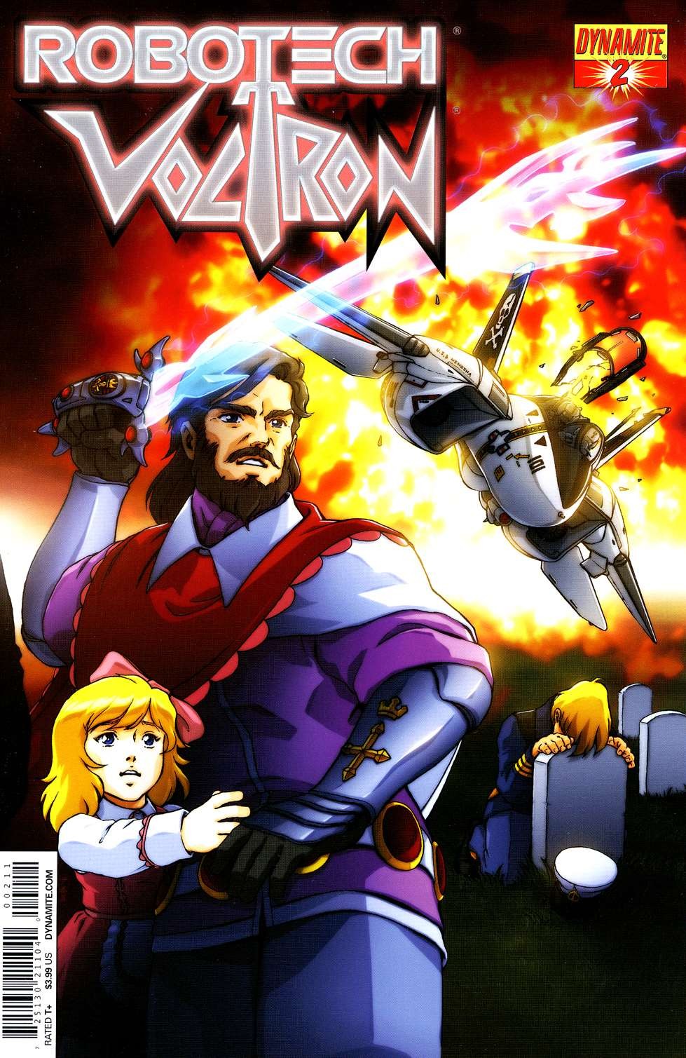 Robotech/Voltron (Vol. 1) #2 VF; Dynamite | w/Bag+Board