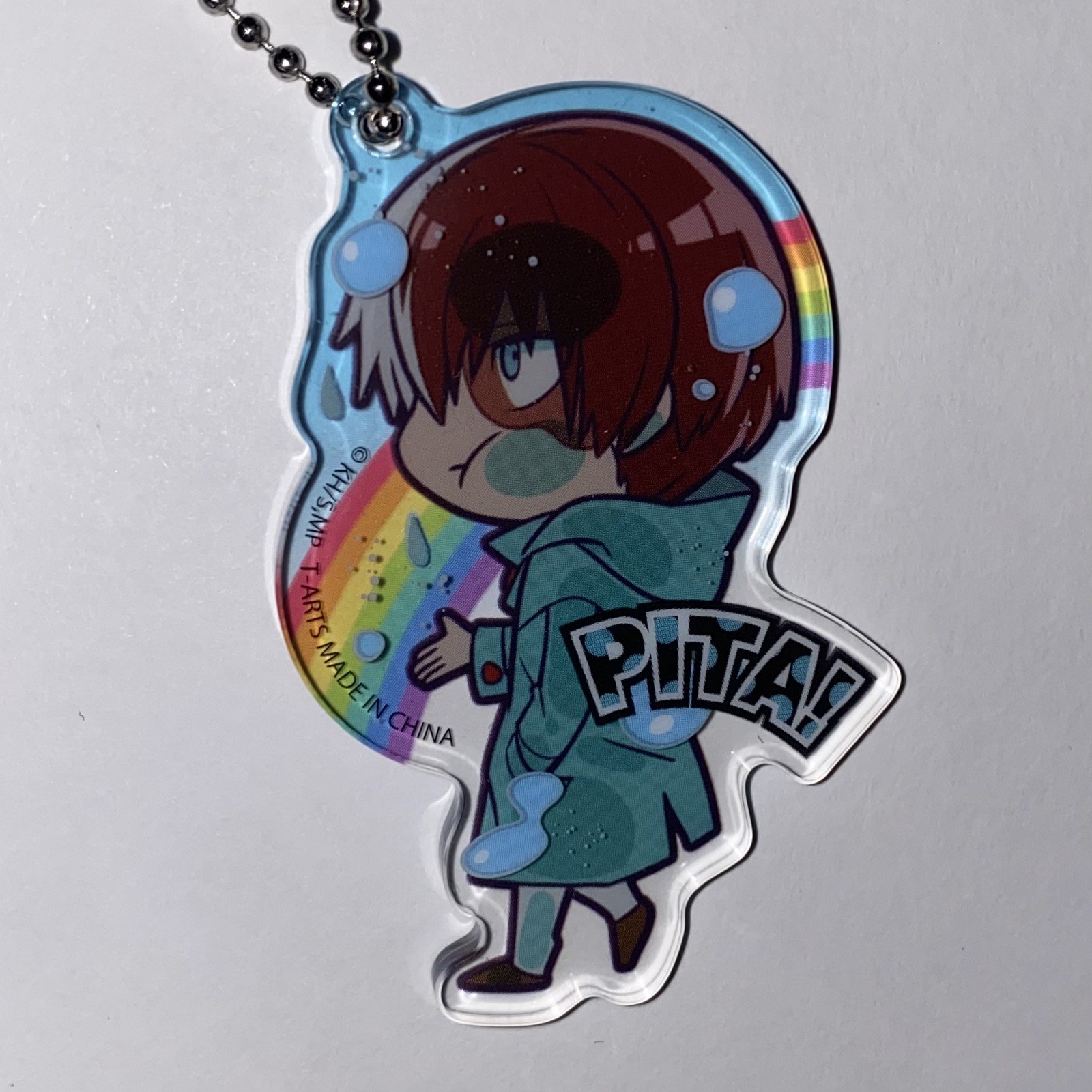 My Hero Academia SHOTO Pita Raincoat Acrylic Keychain NEW - Shoto Todoroki