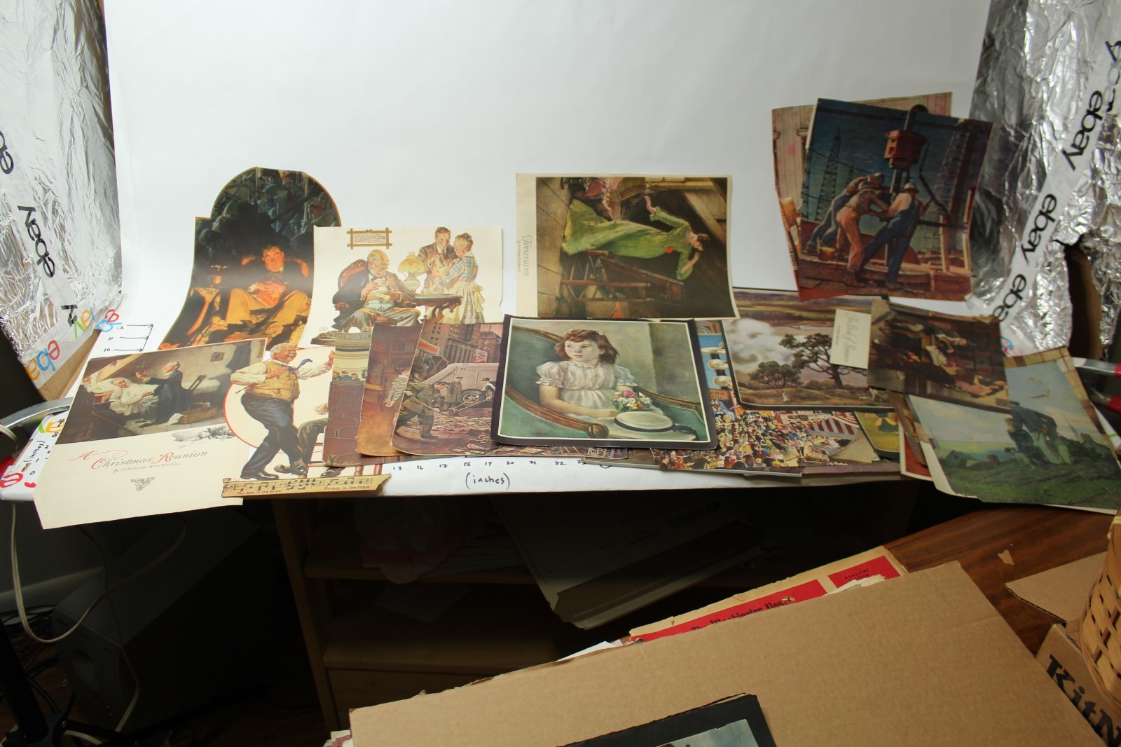 vintage paper ephemera lot mixed