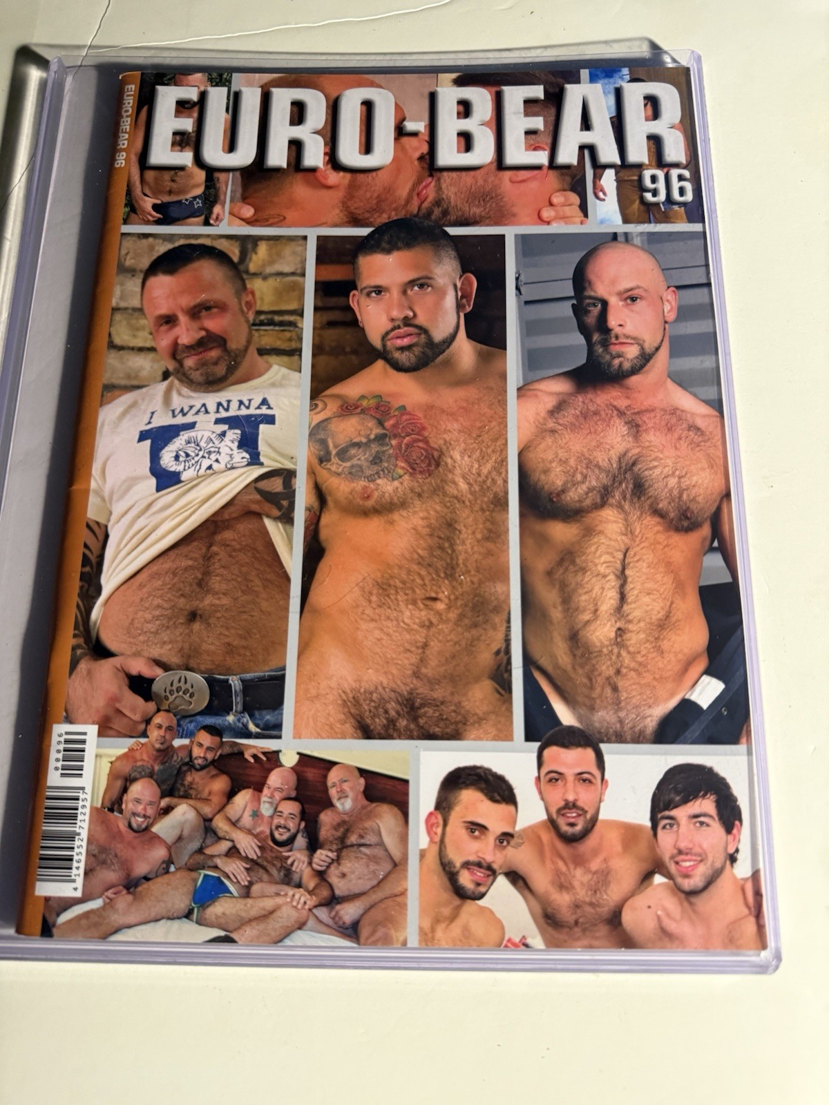 EURO-BEAR  MAGAZINE #96 2013 MASC PHYSIQUE PHOTOGRAPHY ART MAGAZINE GAY INTEREST