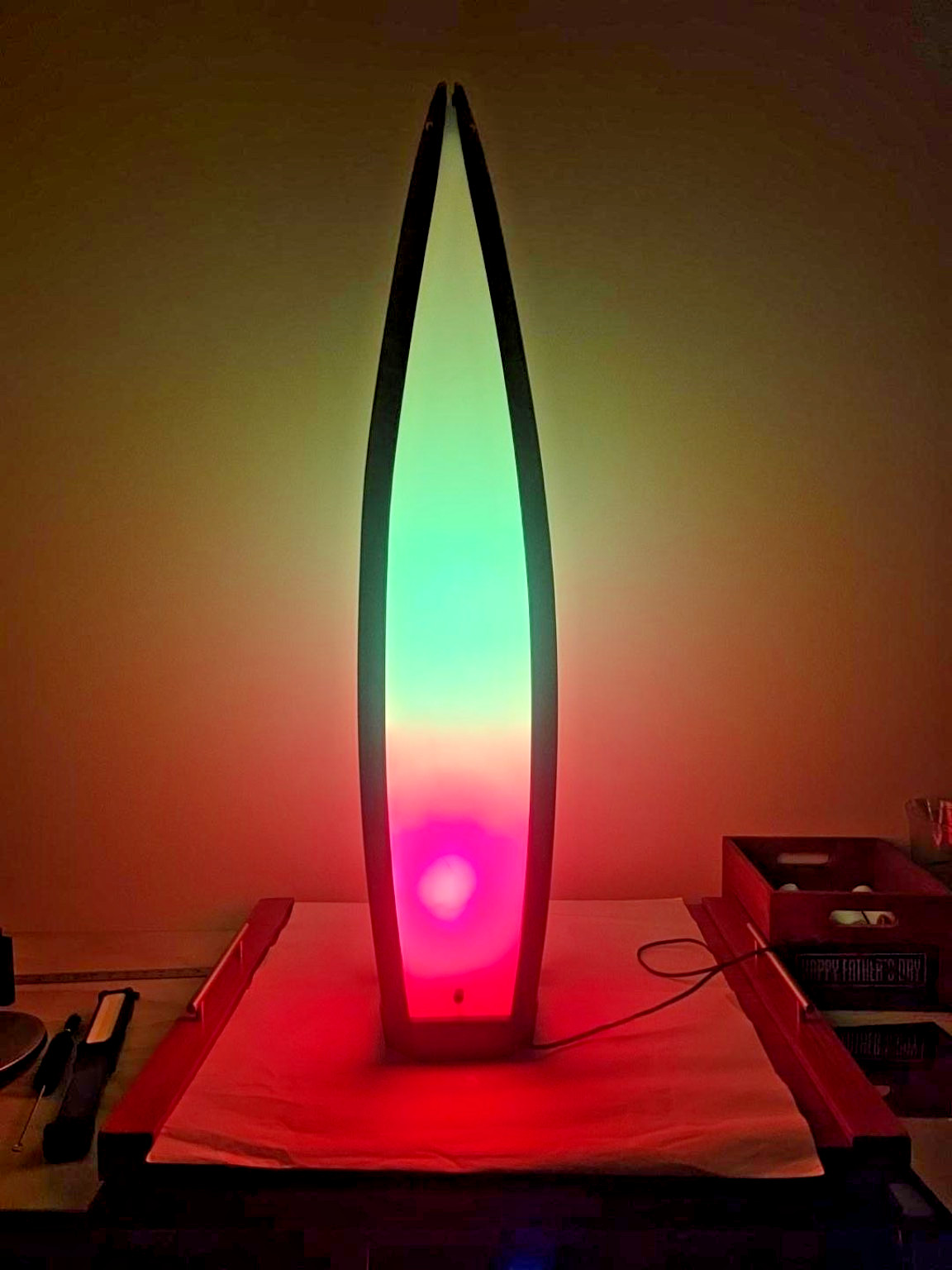 Modeline 9185 Arthur Jacobs MCM Sculptural Lamp 41