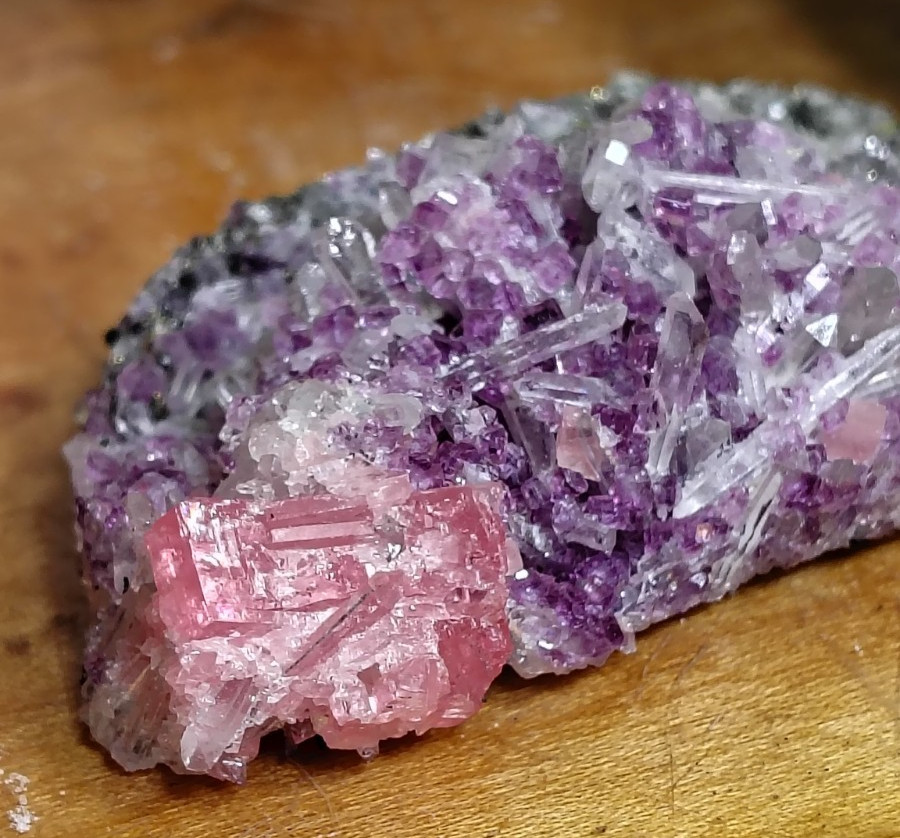 RHODOCHROSITE SWEET HOME MINE COLORADO GLOWING MUSEUM GRADE FLUORITE QUARTZ