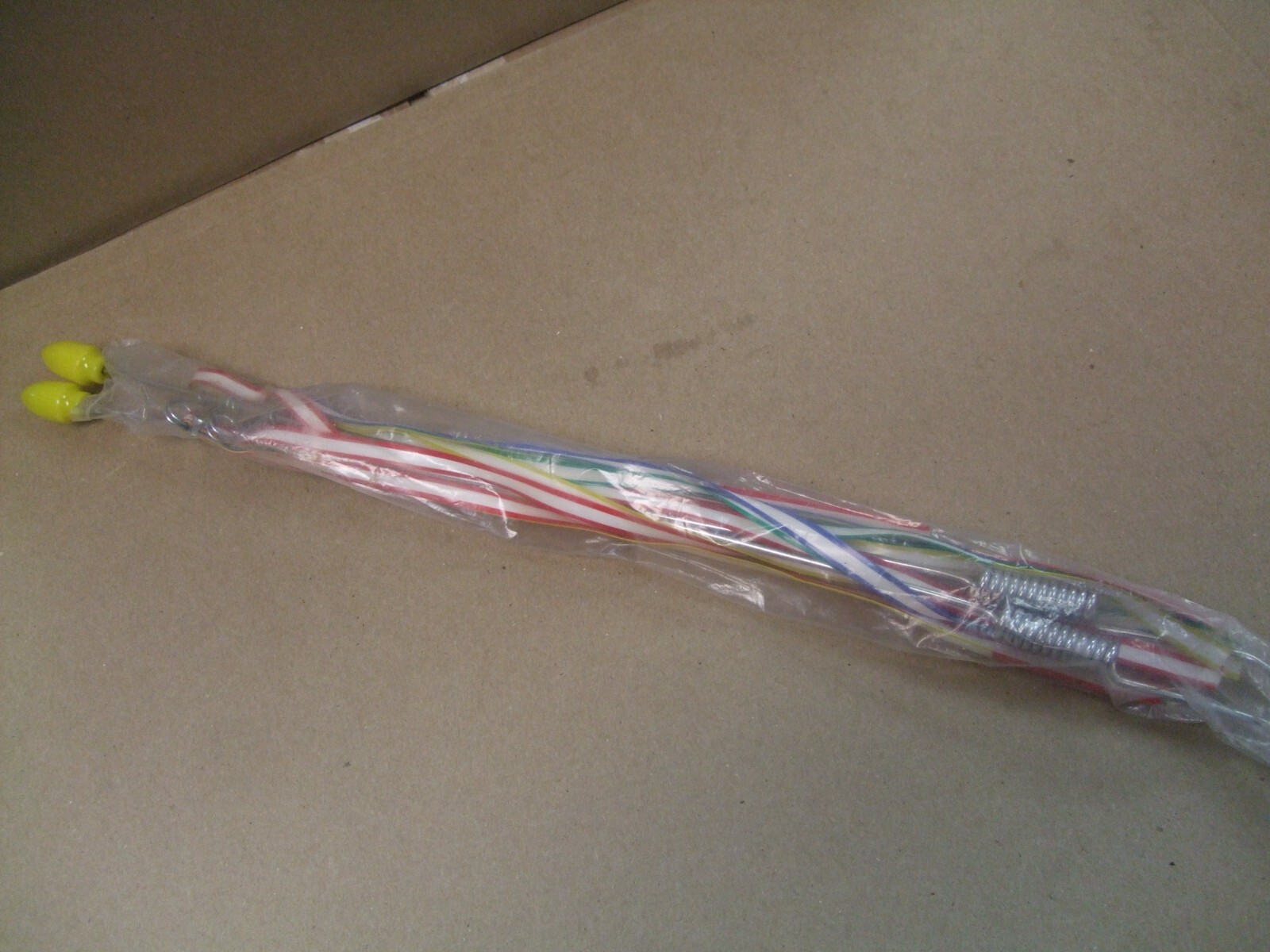 VINTAGE MUSCLE BIKE BICYCLE FLAG POLE WITH STREAMERS ACCESSORY BY BABAC NOS
