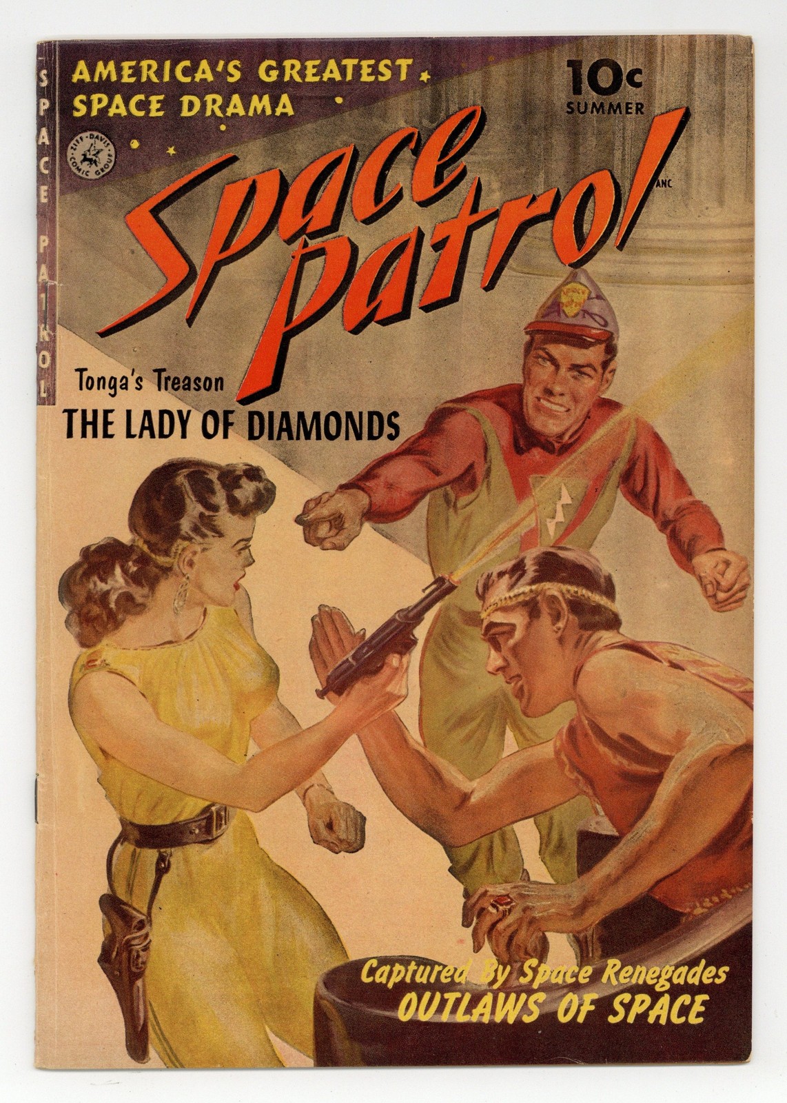 Space Patrol #1 VG+ 4.5 1952