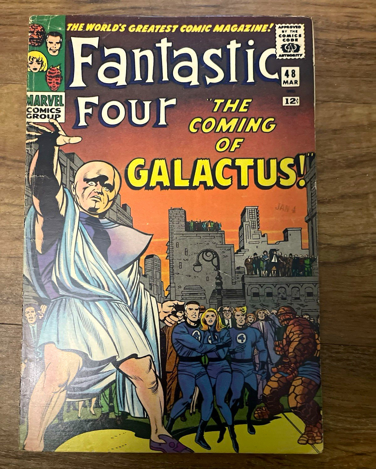 Marvel Fantastic Four #48 The Coming of Galactus Stan Lee & Jack Kirby