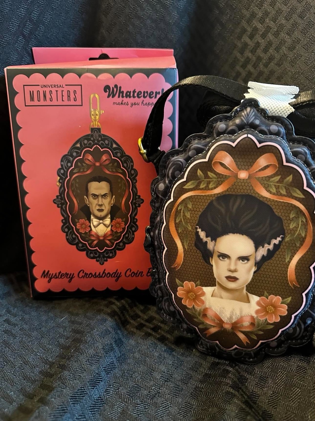 Whatever Makes You Happy Universal Monsters Mystery Mini Crossbody Bag -BRIDE