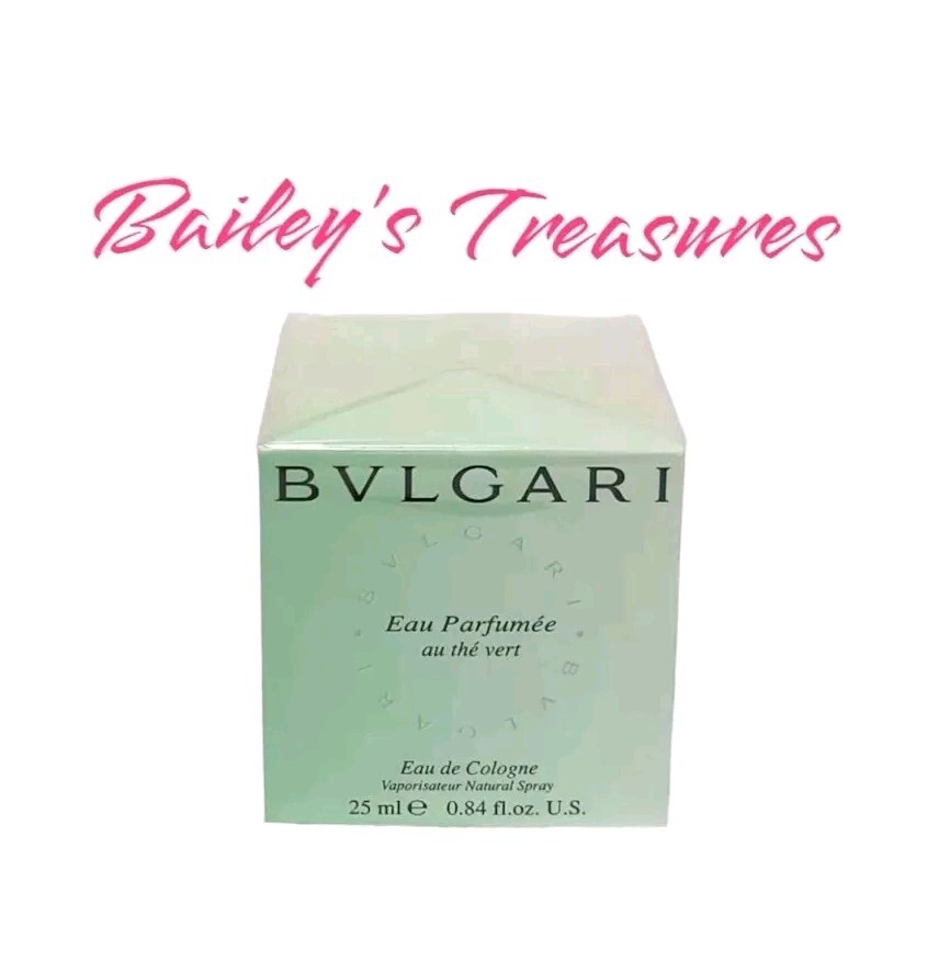 BVLGARI au the vert Eau Parfumee 0.84 oz Eau de Cologne Spray SEALED SEE DESCRIP
