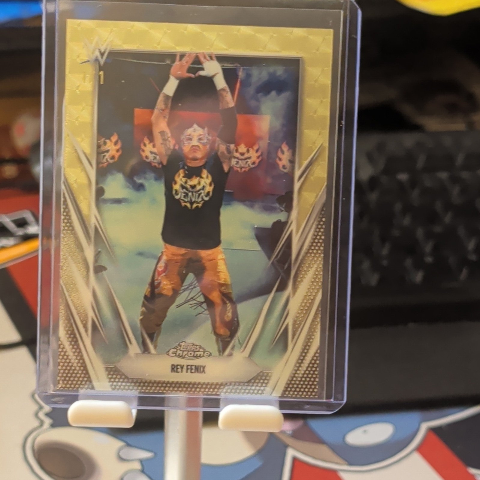 Topps 2022 Chrome WWE Rey Fenix #27 Insert Non-Sport Trading Card