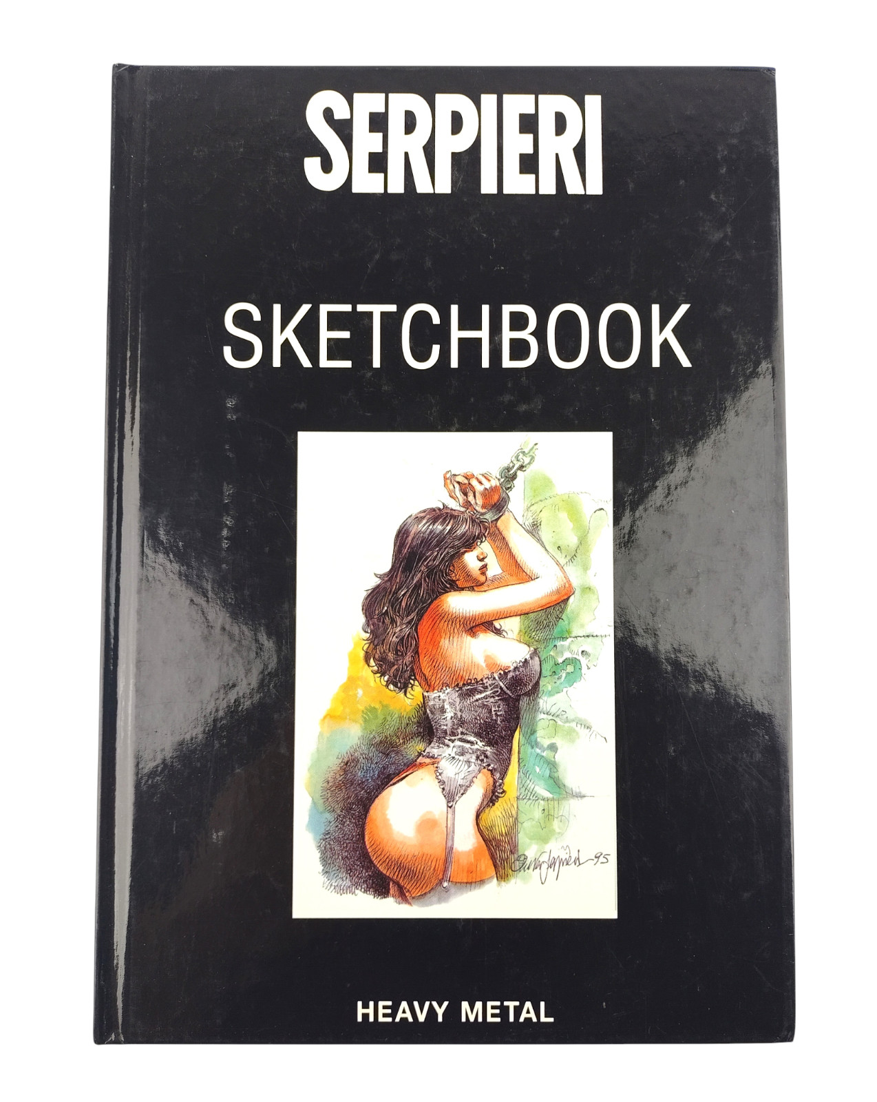 Serpieri Sketchbook Heavy Metal Erotica 1995 Paolo Serpieri Hardcover Book