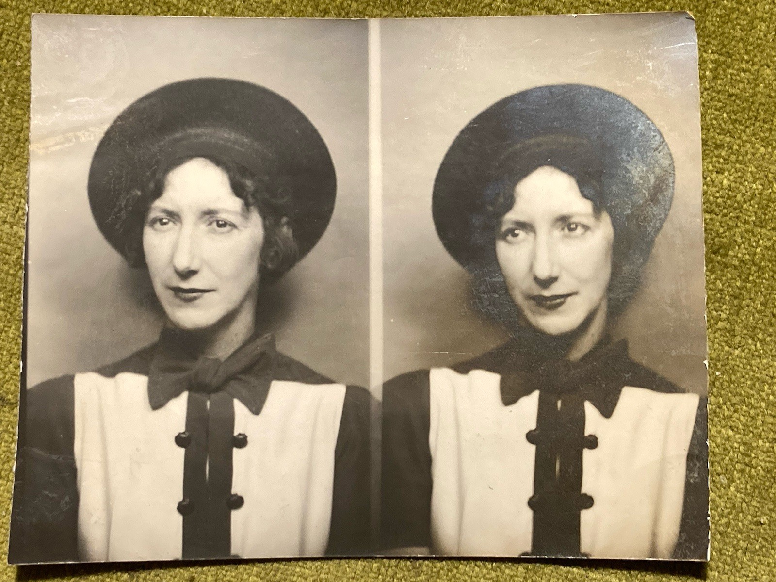Vintage Photo Booth Photos Of Anais Nin Author Poet 