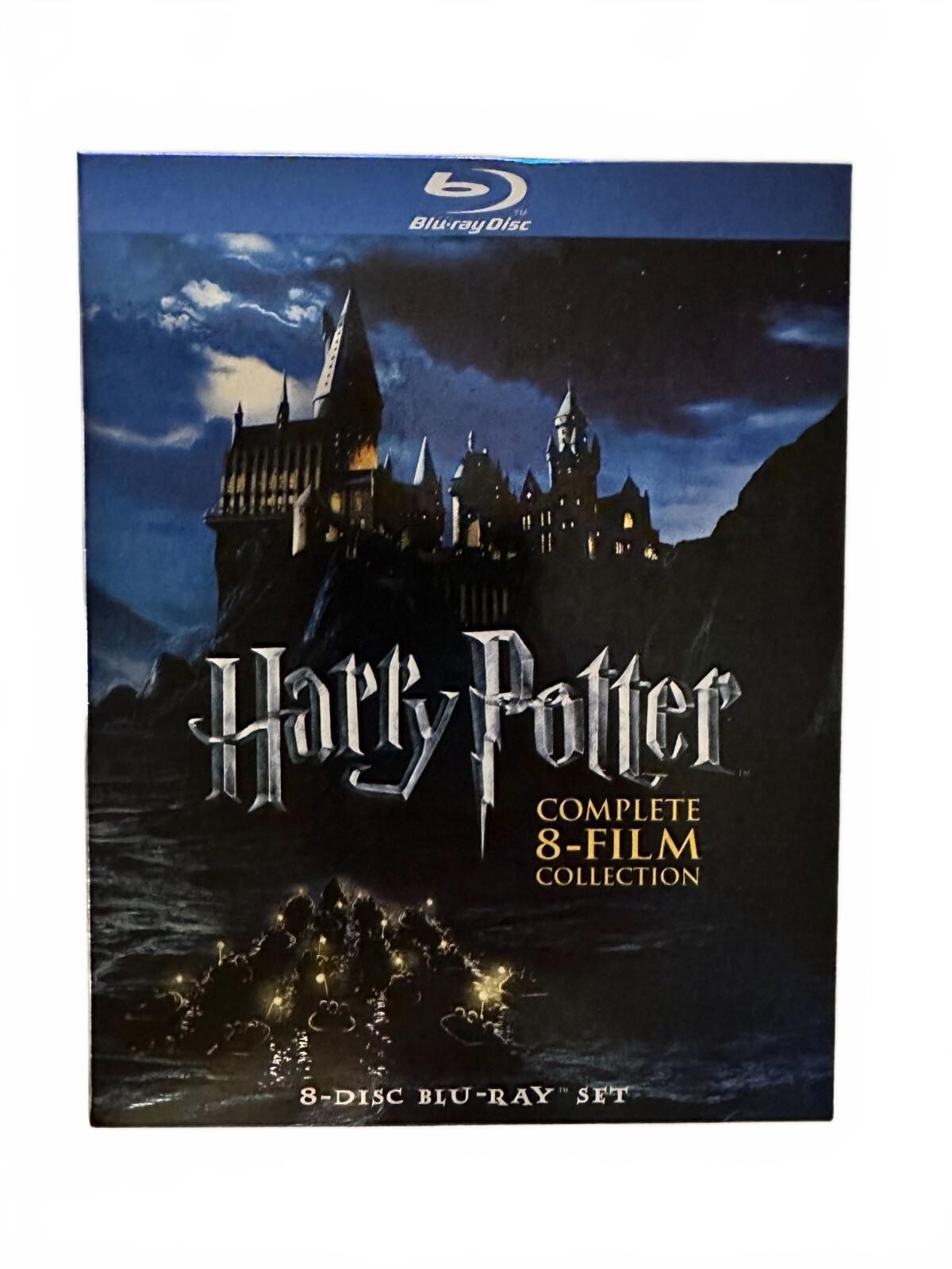 Harry Potter Complete 8-Film Collection 8-Disc Blu-Ray Set