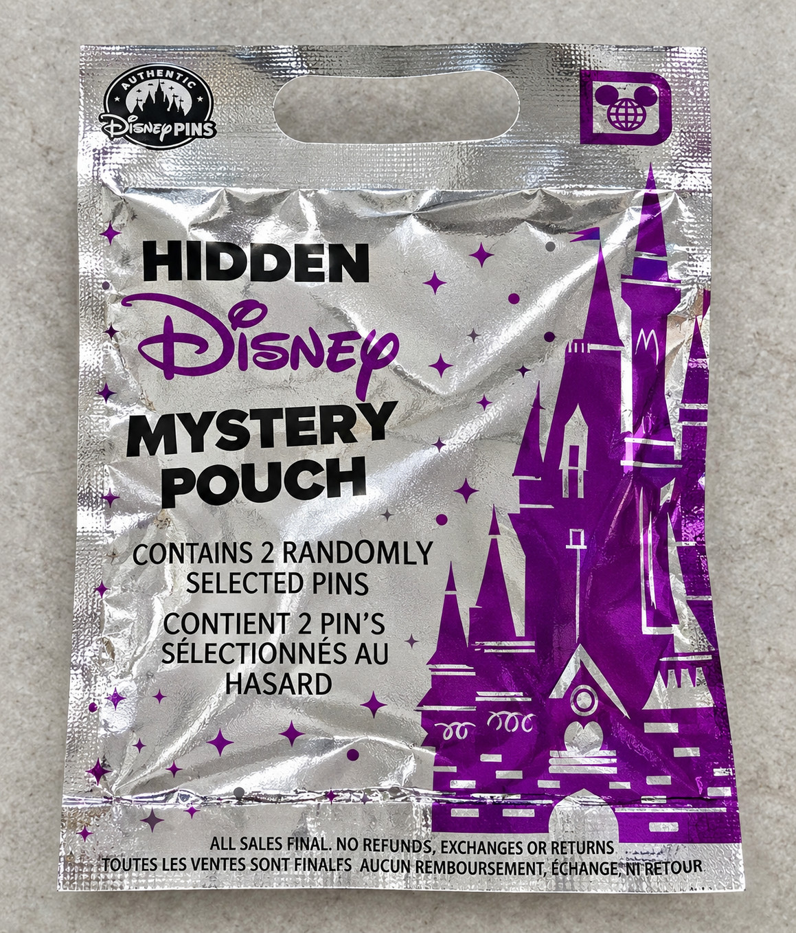 PRESALE - 1 SEALED 2026 Walt Disney World Hidden Mickey Mystery Pin Pack WAVE B