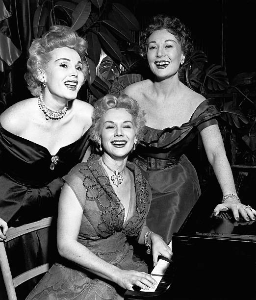 THE GABOR Sisters - Magda Zsa Zsa and Eva - 5 x 7 in Print