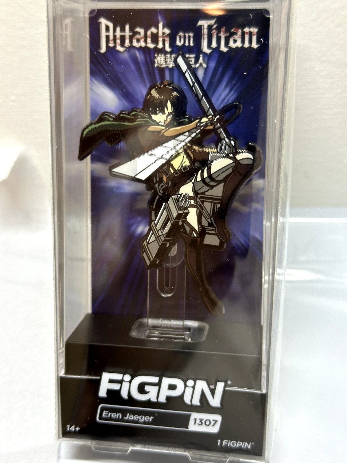 Figpin Attack On Titan Eren Jaeger #1307 ACC NEW Sealed