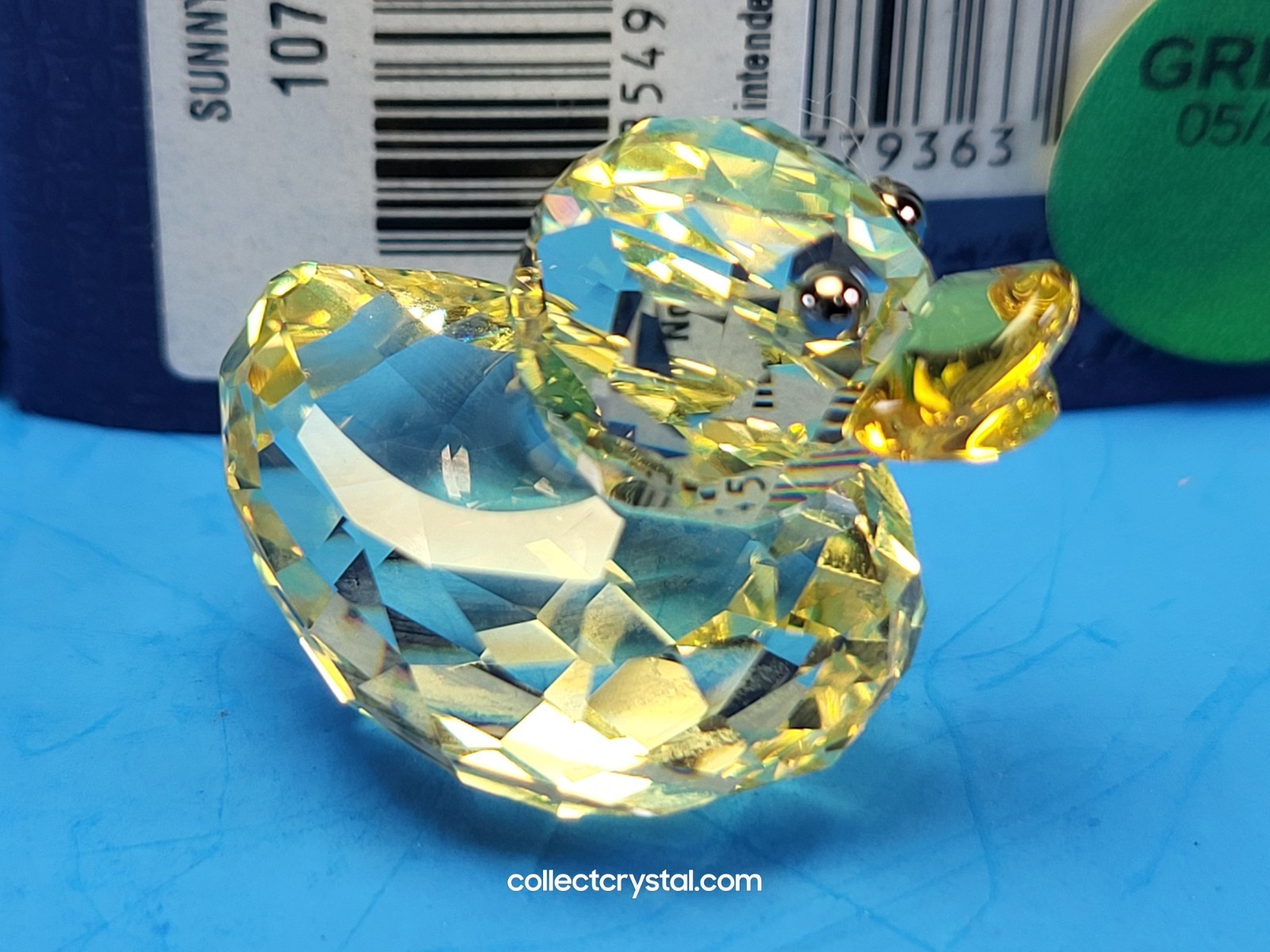 Swarovski Happy Ducks Sunny Sandy # 1077936 Crystal Duck figurine