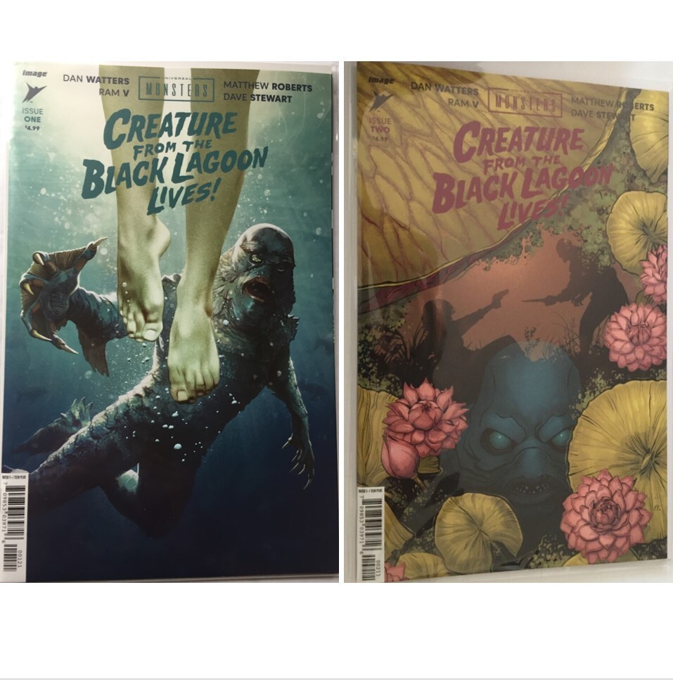 2024 Image Comics Creature From the Black Lagoon Lives #1 & #2