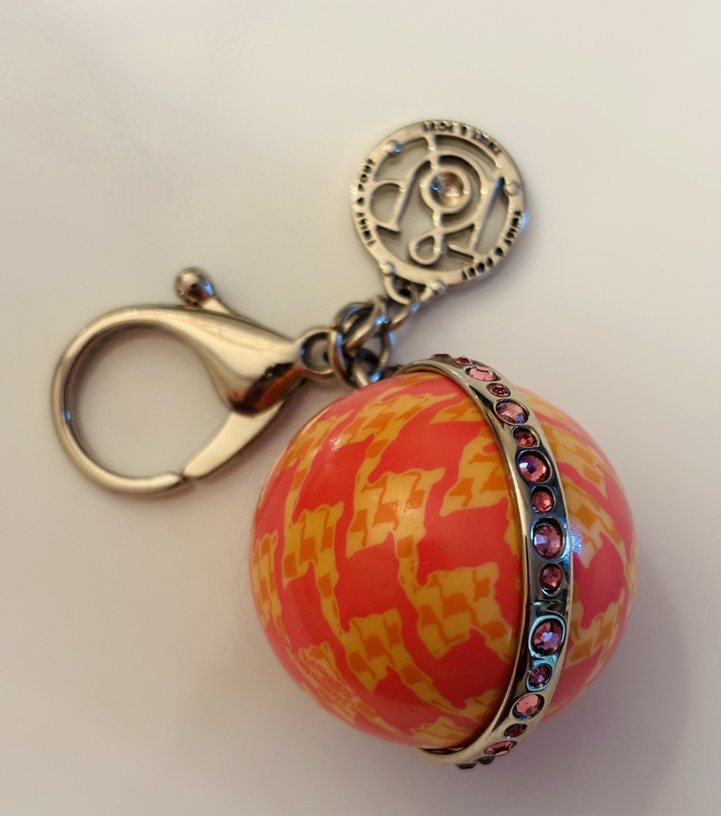 Vintage Twist & Pout Lip Balm Charm Houndstooth Sorbert Misprint USED/AS IS Read