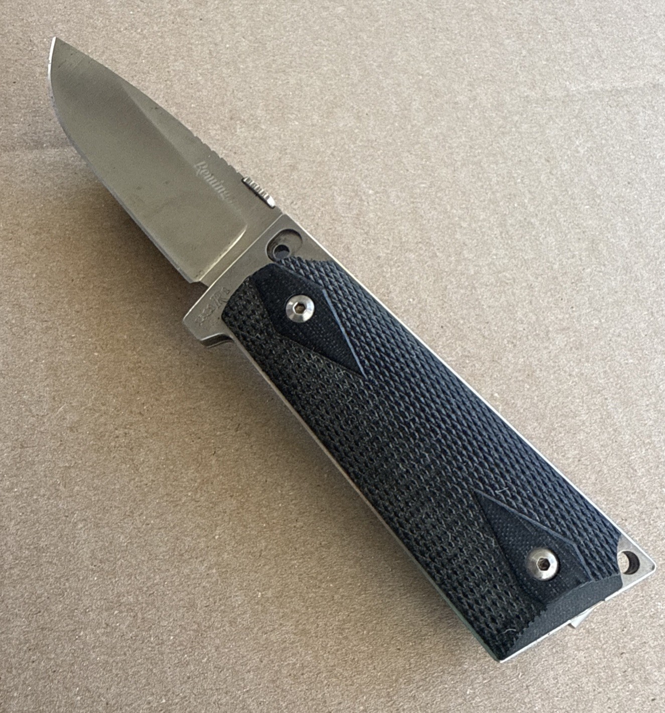 Remington 1911 R1 Folding Knife 400C Blade Steel Tactical