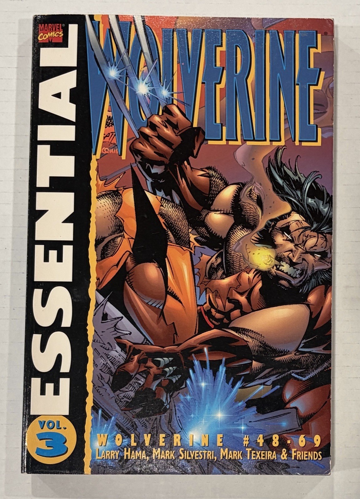 Marvel Essential WOLVERINE Vol 3 TPB X-Men OOP Texeria