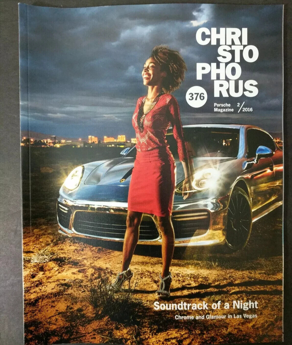 2016 Porsche Christophorus Magazine #376 Sound track of the Night Las Vegas