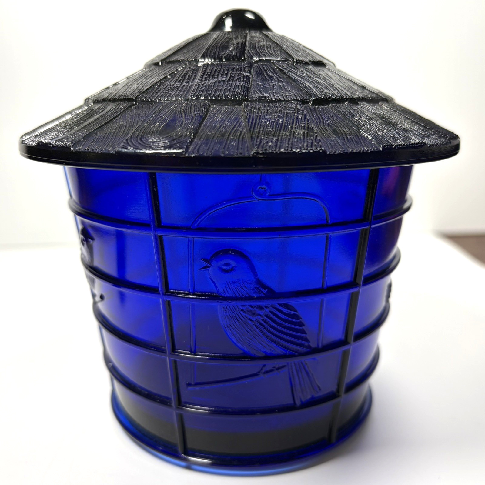 Vintage Cobalt Blue Imperial Gass 