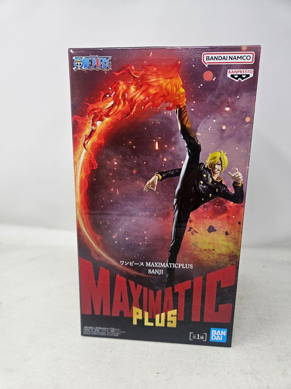 BANPRESTO One Piece Maximatic Plus Sanji Anime PVC Figure New Boxed US Seller