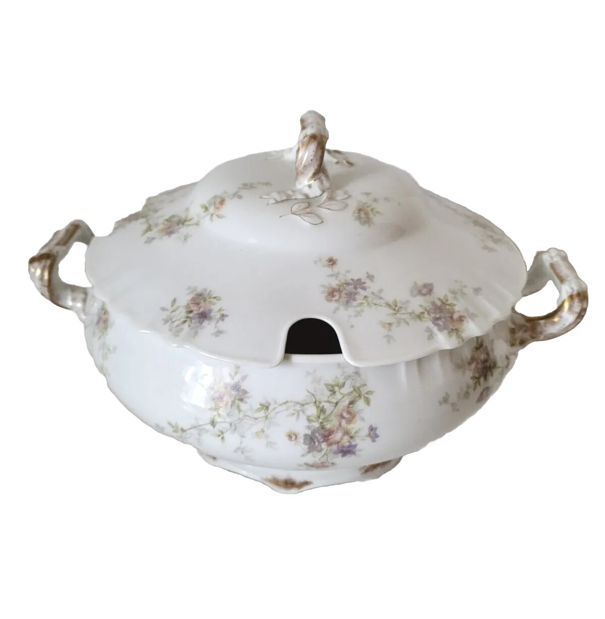 Antique/Vintage Theodore Haviland Limoges France Large Soup Tureen W/Lid RARE