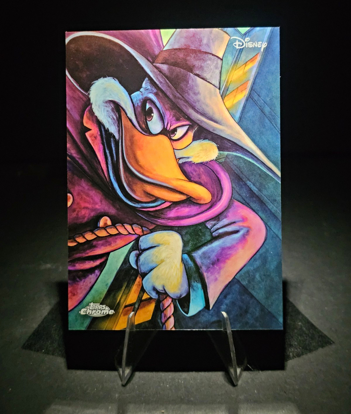 Topps 2025 Chrome Disney Darkwing Duck Insert AD-7 James C. Mulligan