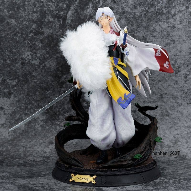 Anime Inuyasha Sesshomaru Figure Statue PVC Model Collection Ornament Toys Gifts
