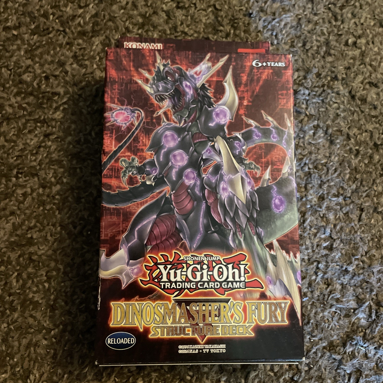 1x Yugioh Dinosmasher's Fury Dinosaur Unlimited Ed Structure Deck New Sealed
