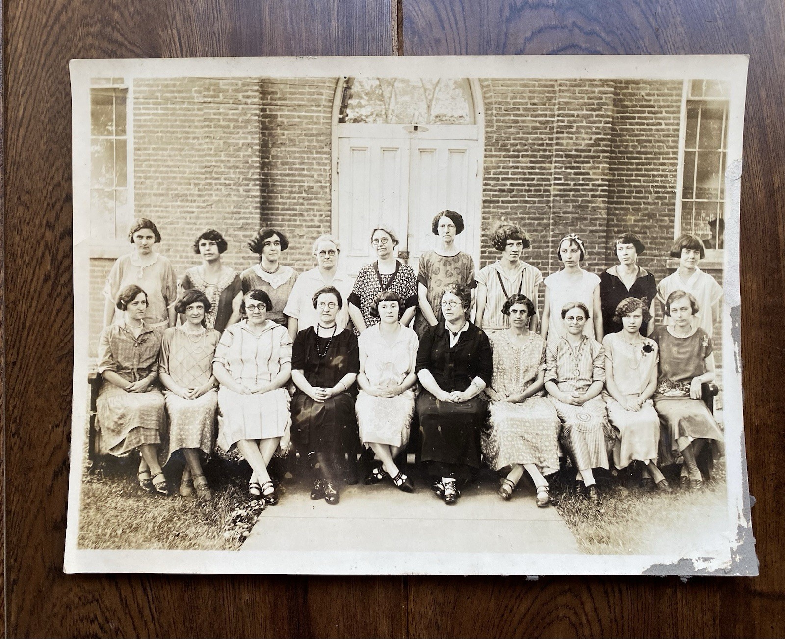 Priscilla Club Women's Club Group Photo Original Vintage Photo