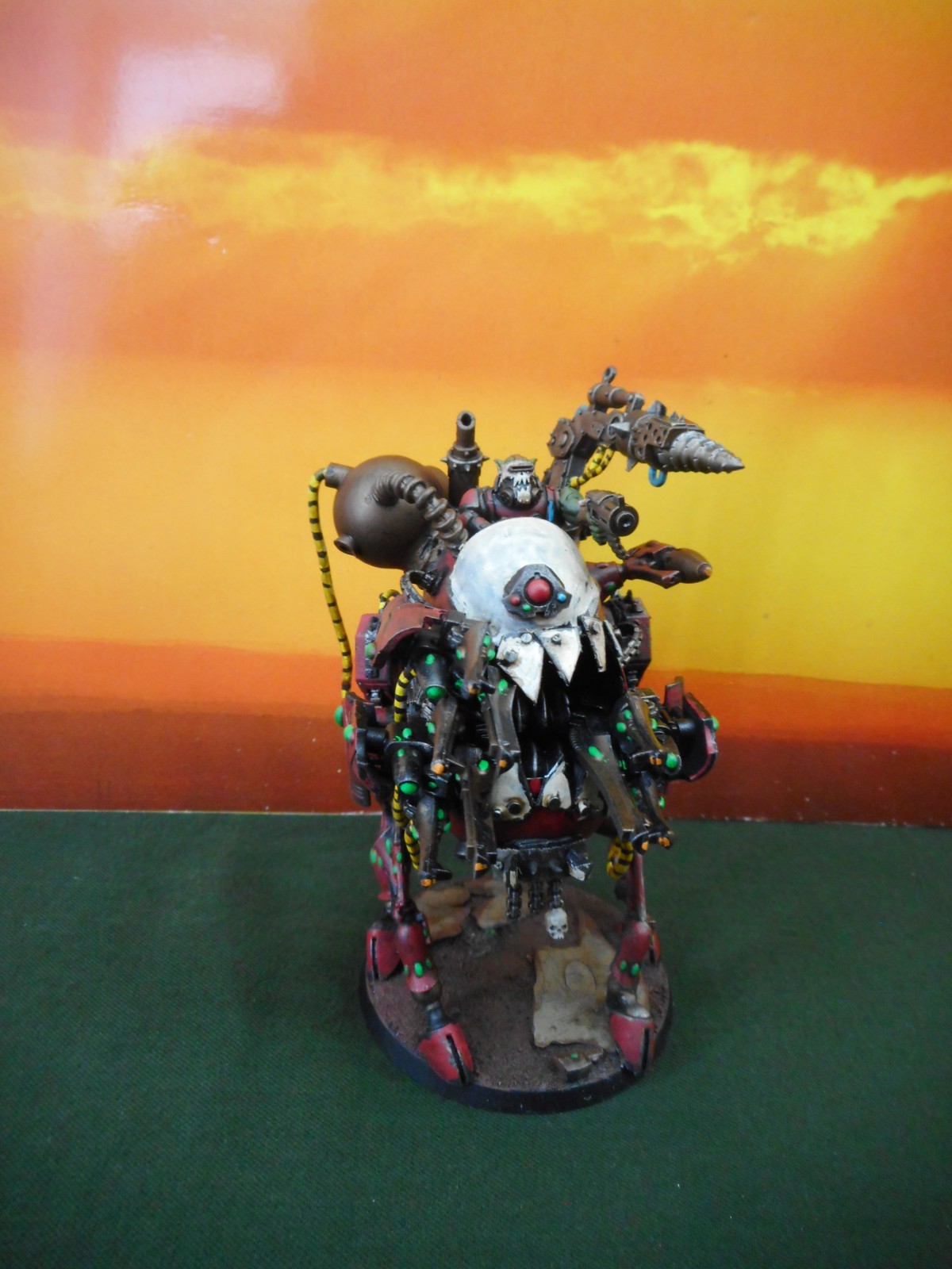 WH 40k Space Orks Eldar Looted Deff Dread Gargbot 3 KMB 1 Claw Kitbash
