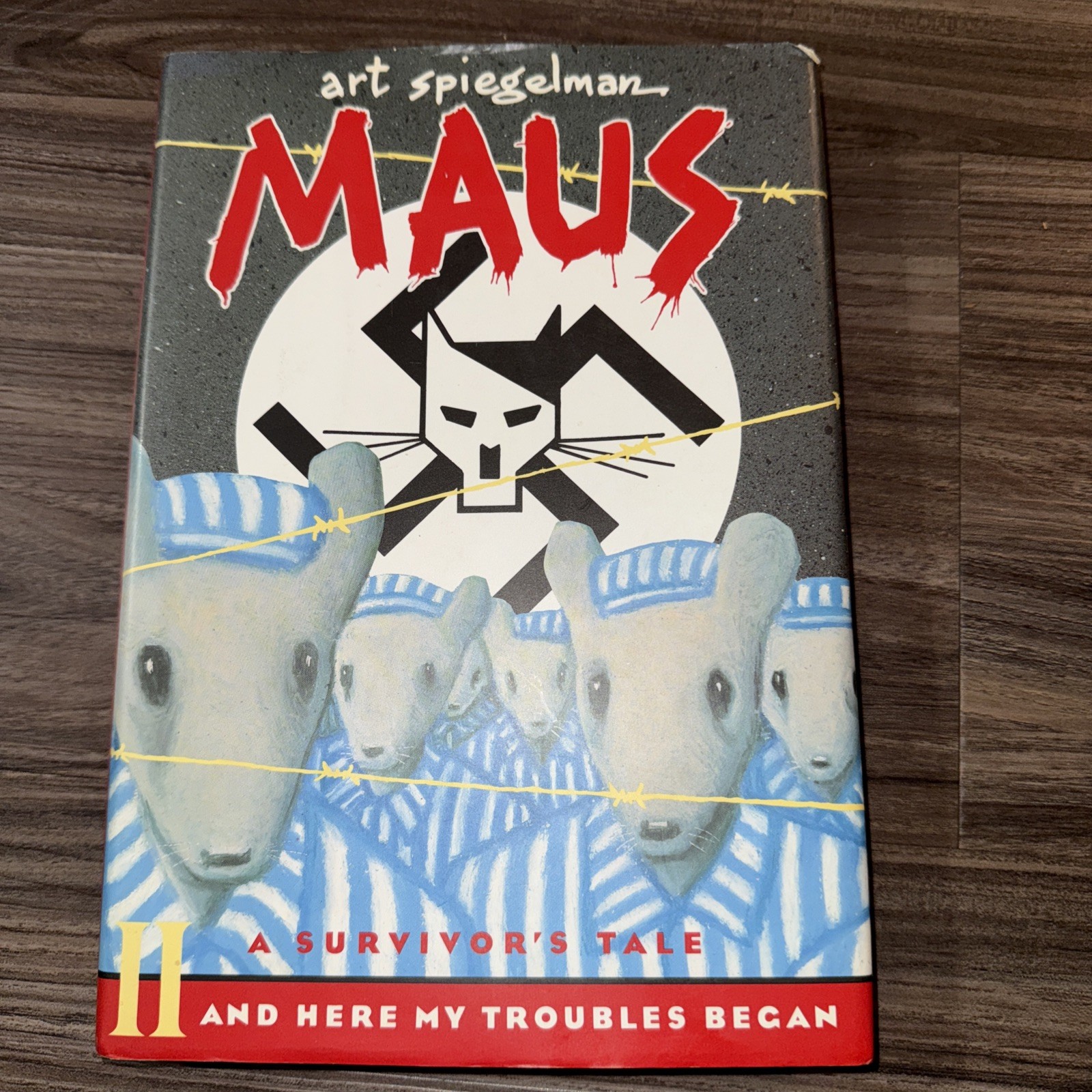 Vintage 1991 Maus: A Survivor’s Tale #2 📖 Graphic Novel by Art Spiegelman HB