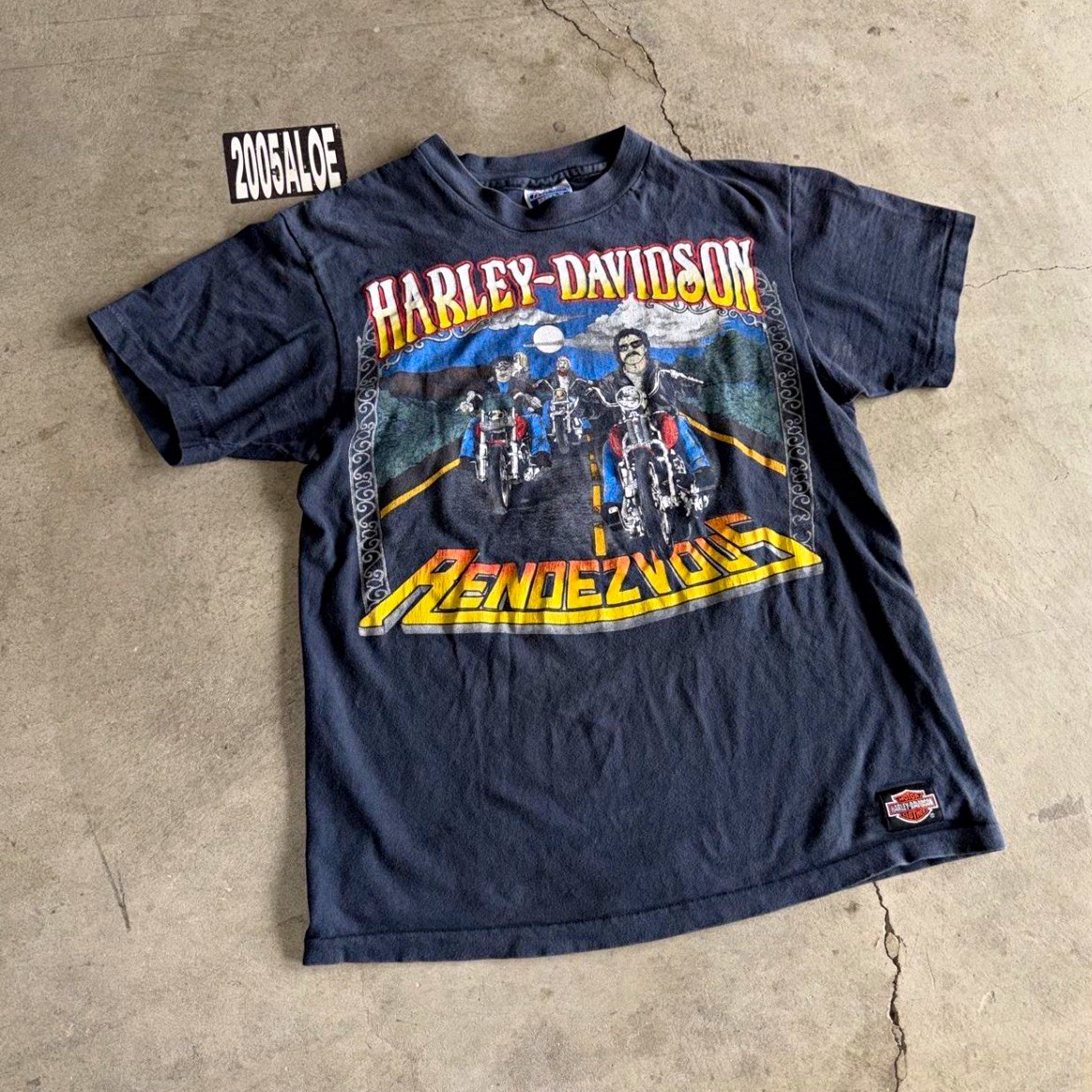 Vintage 1981 Harley-Davidson Rendezvous t-shirt Size Medium