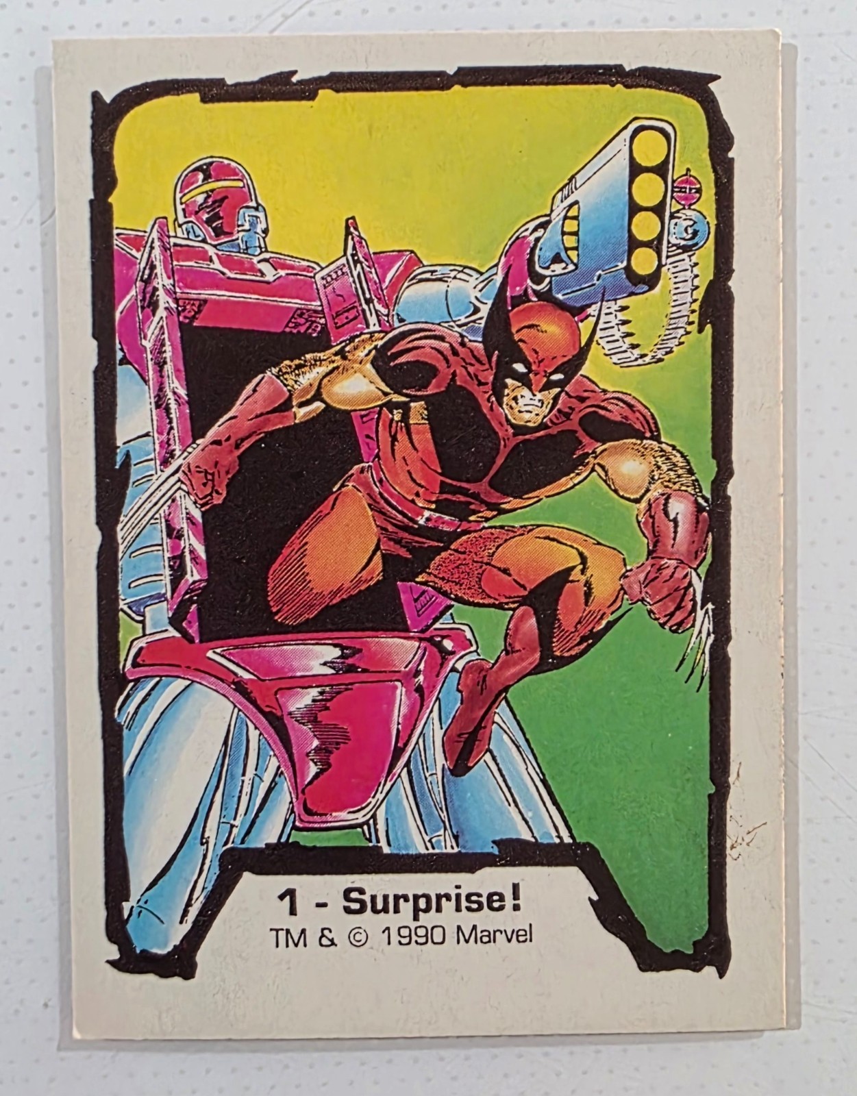 1990 Marvel Comic Images Jim Lee- Complete Your Set