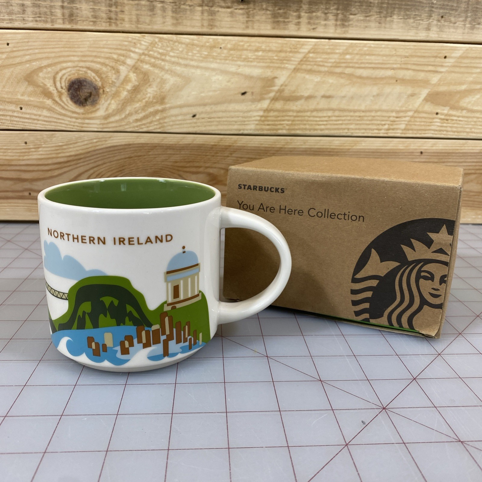 STARBUCKS You Are Here YAH Coffee Mug NORTHERN IRELAND New In Box NIB