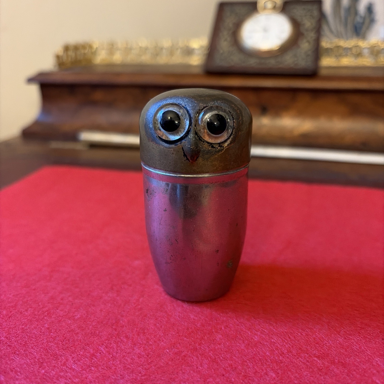 Mid 20th Century Owl Stirrup Cups Set Of 4