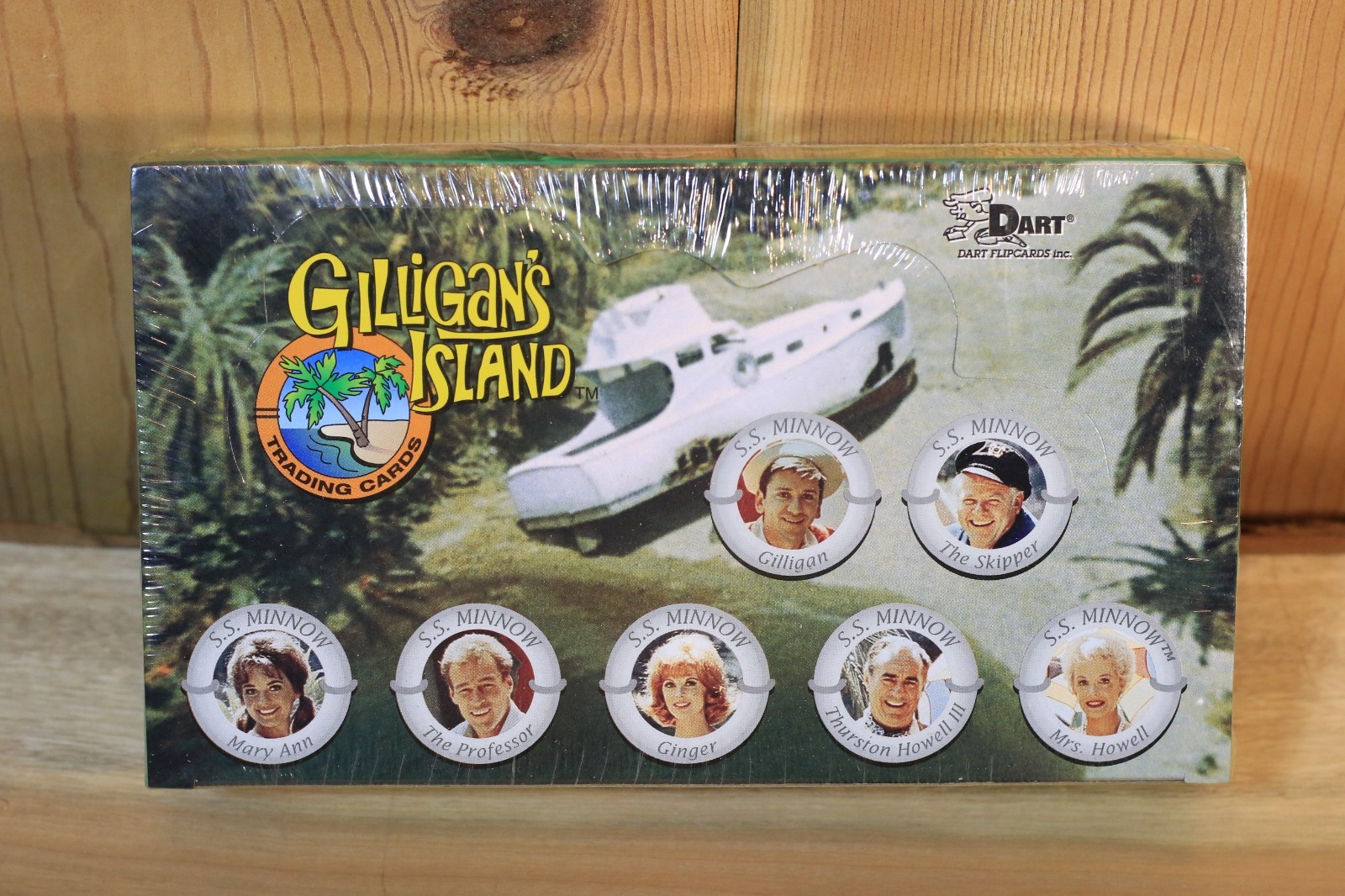 1997 Dart Flipcards Gilligan's Island Factory Sealed Box 36 Packs