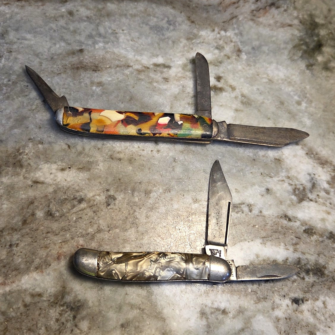 2 Old Knifes Unknown Maker See Photos For Condition