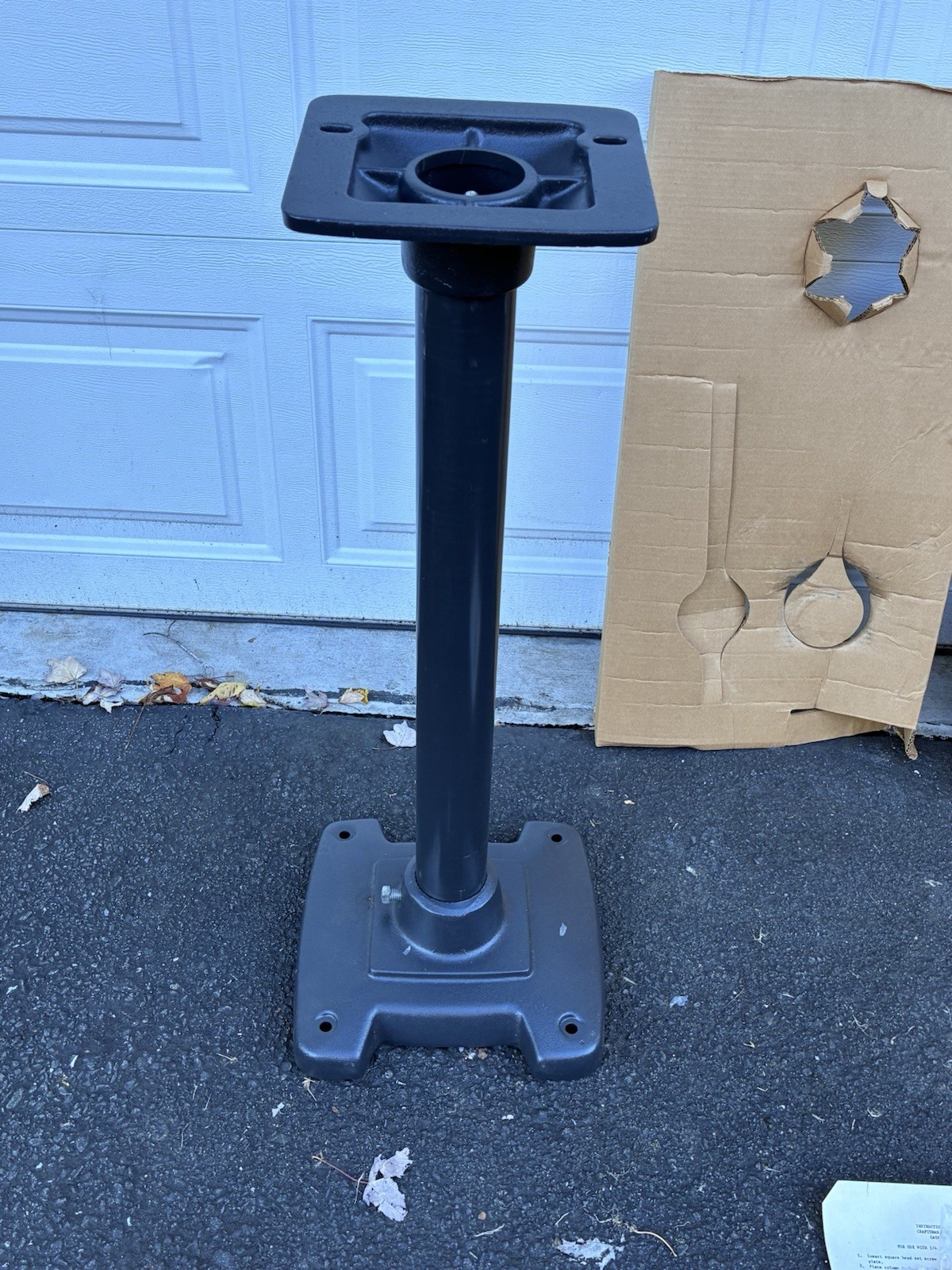 Sears Bench Grinder Stand Vintage Find . Still In Original Box
