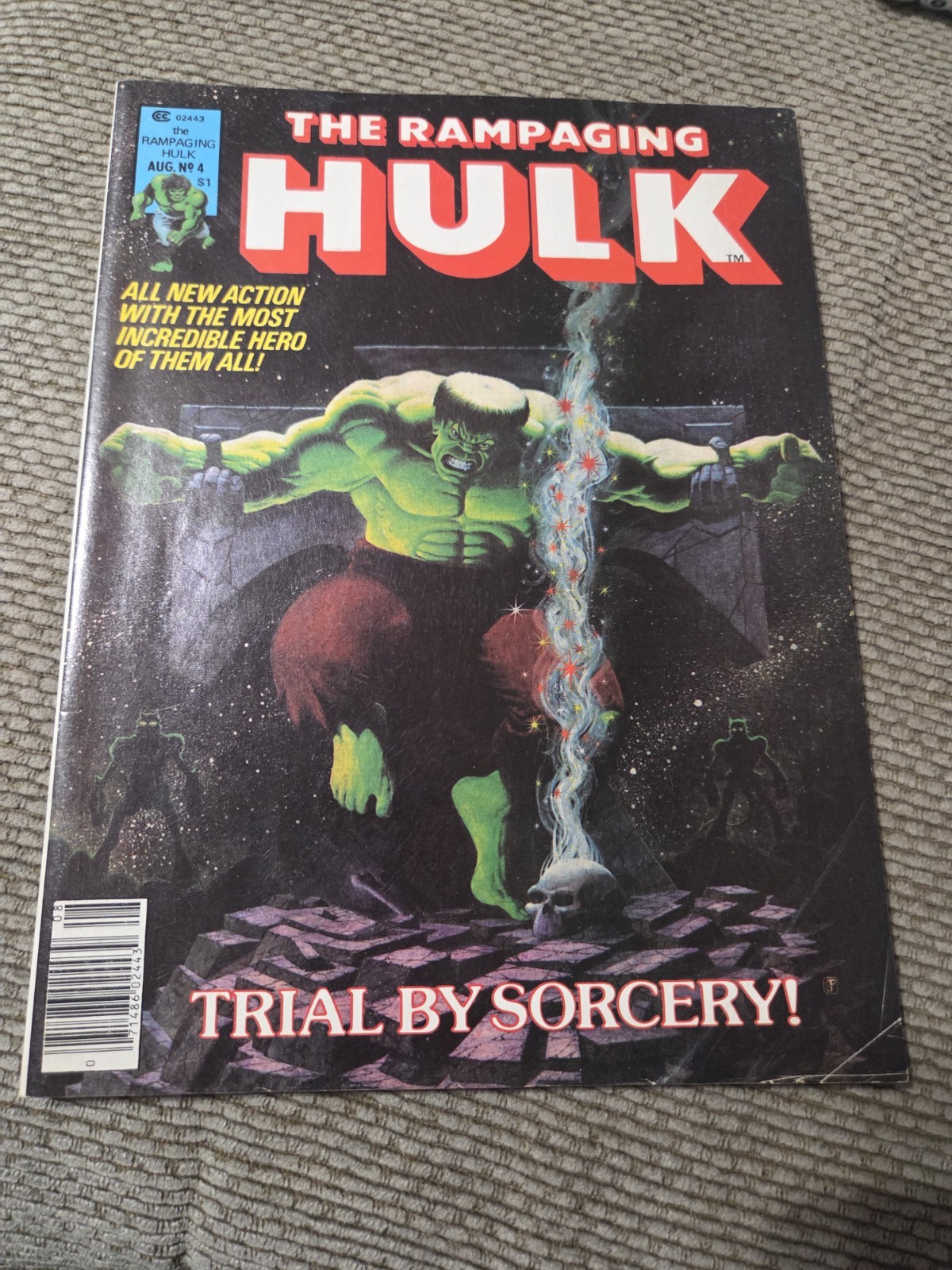 Rampaging Hulk #4 (Marvel Comics August 1977)