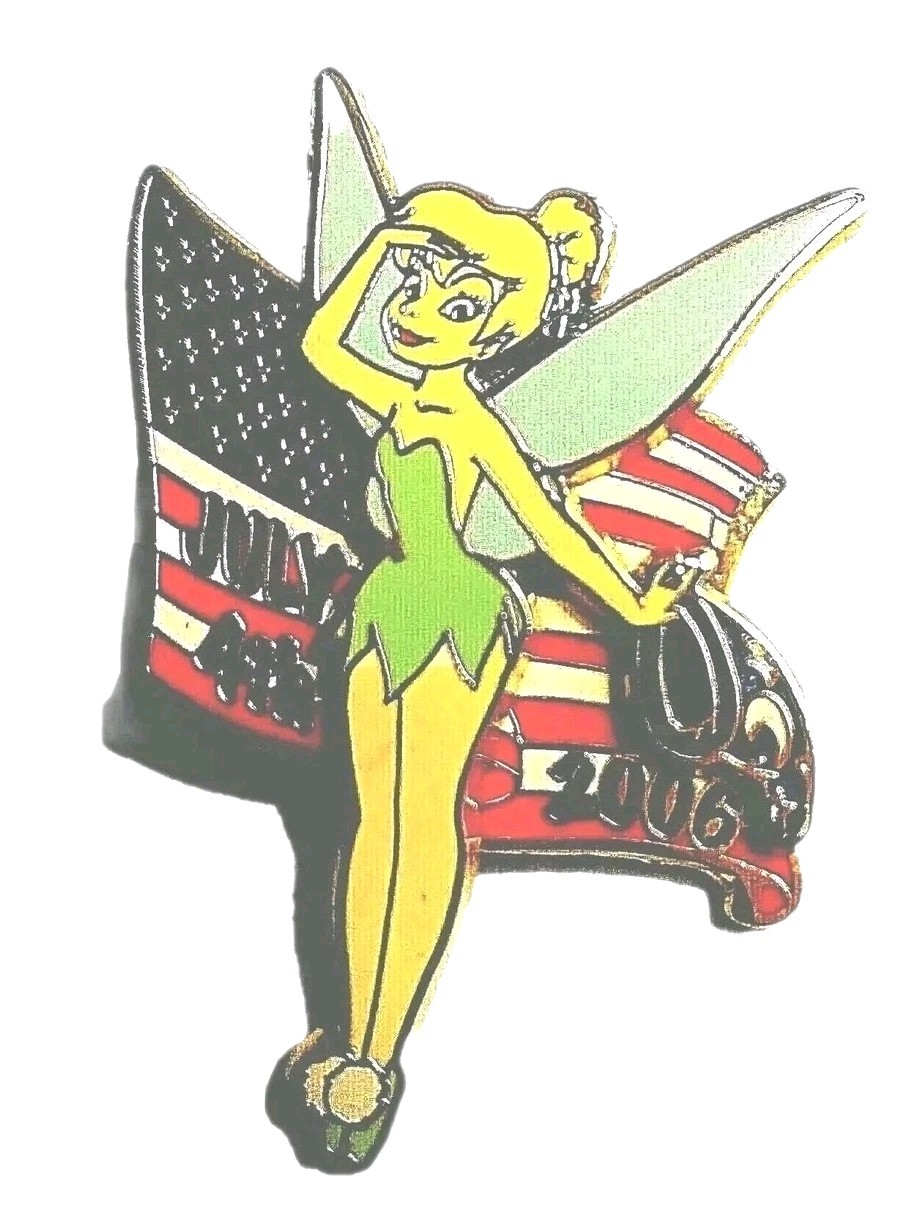 Disney WDI Patriotic Tinker Bell Saluting the Flag LE Pin